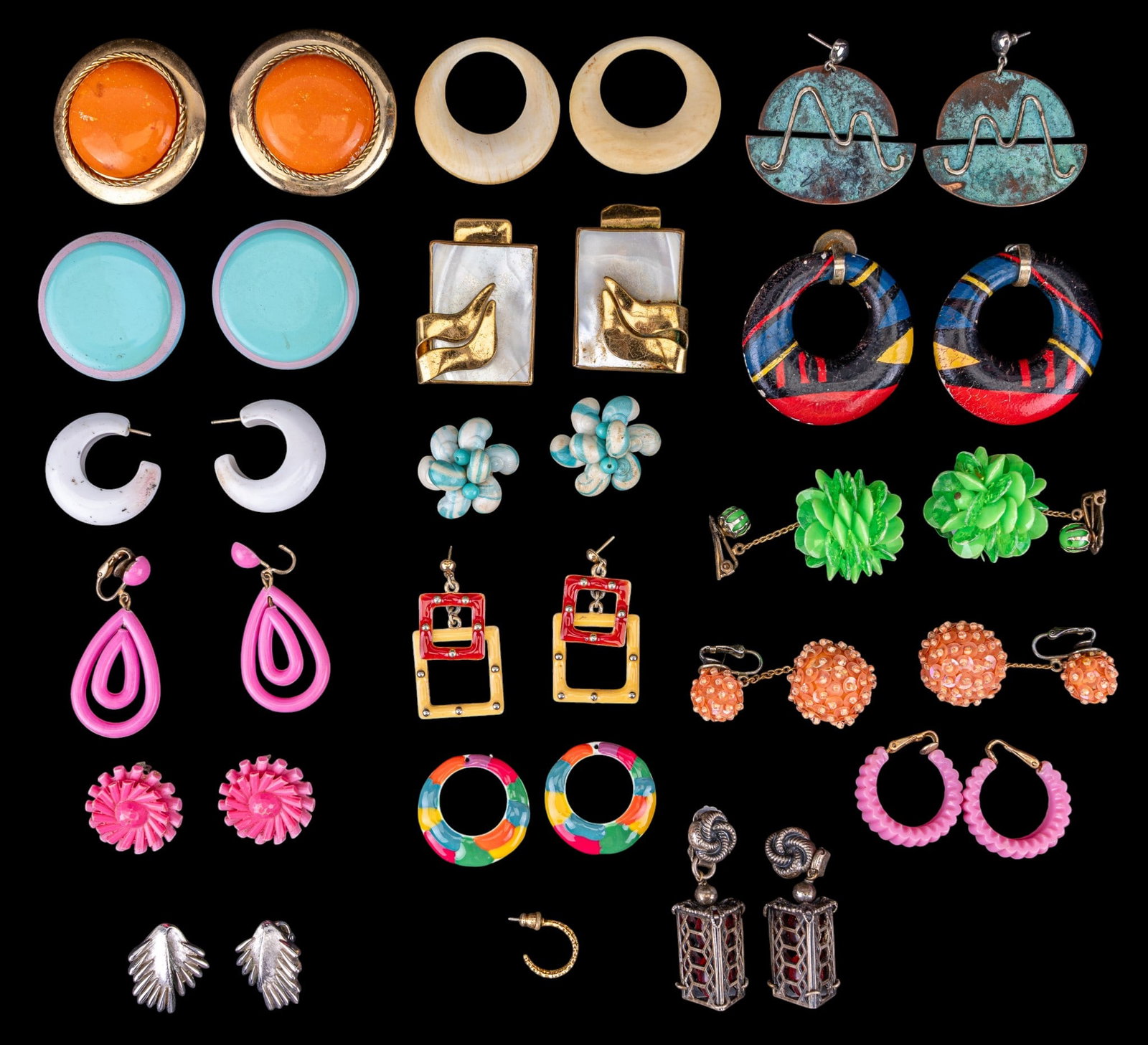Earring Collection Including Trifari (1 of 6)