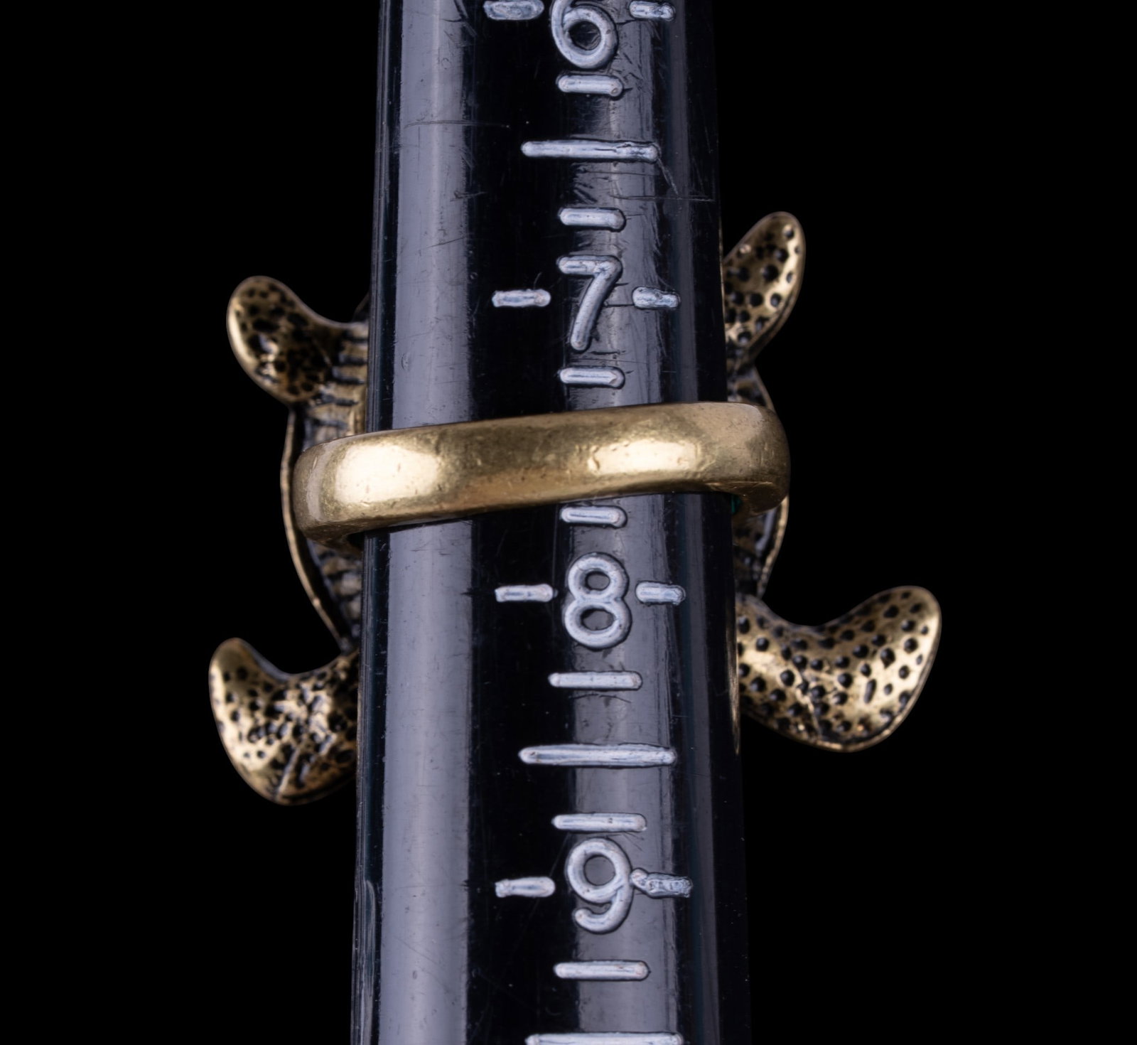 Whimsical Turtle Ring - 5