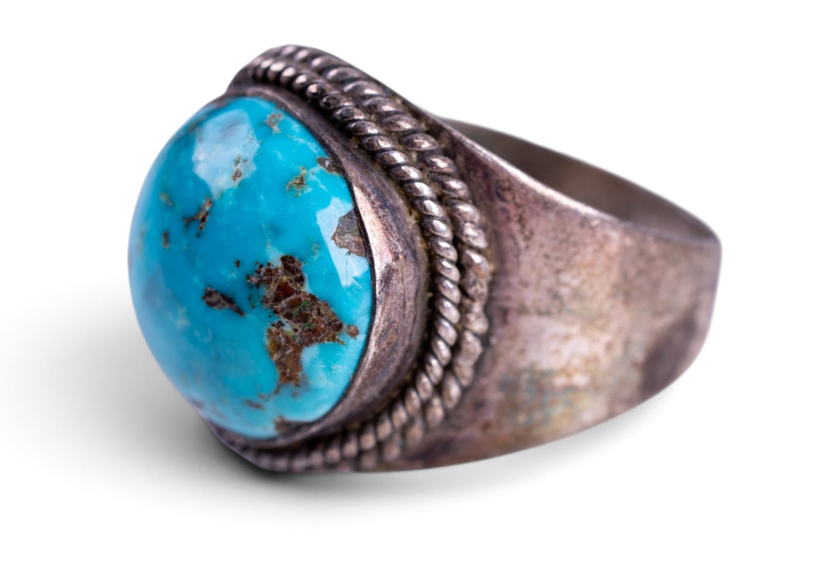 Sterling Silver Turquoise Ring - 2