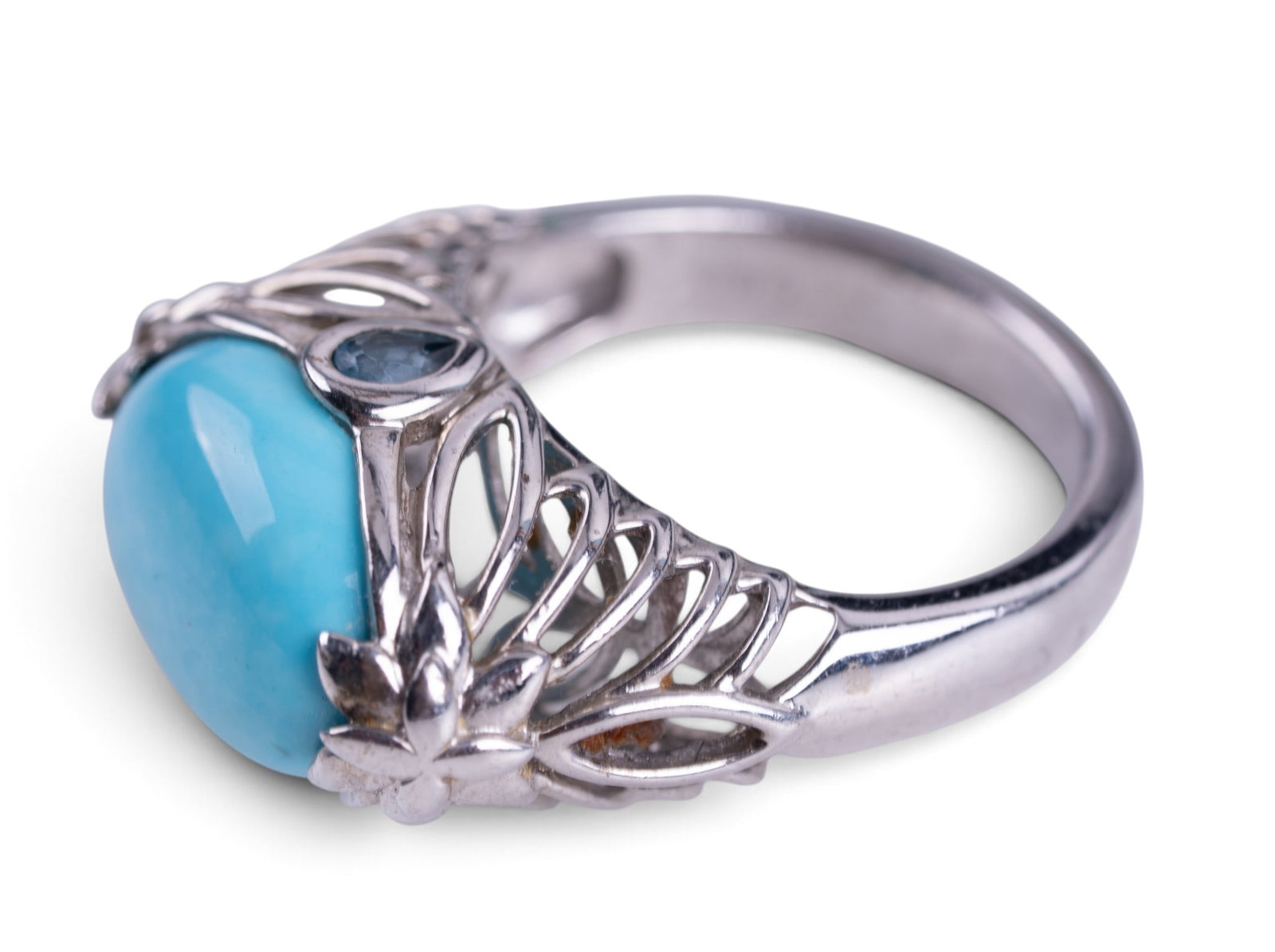 Turquoise Sterling Ring - 2
