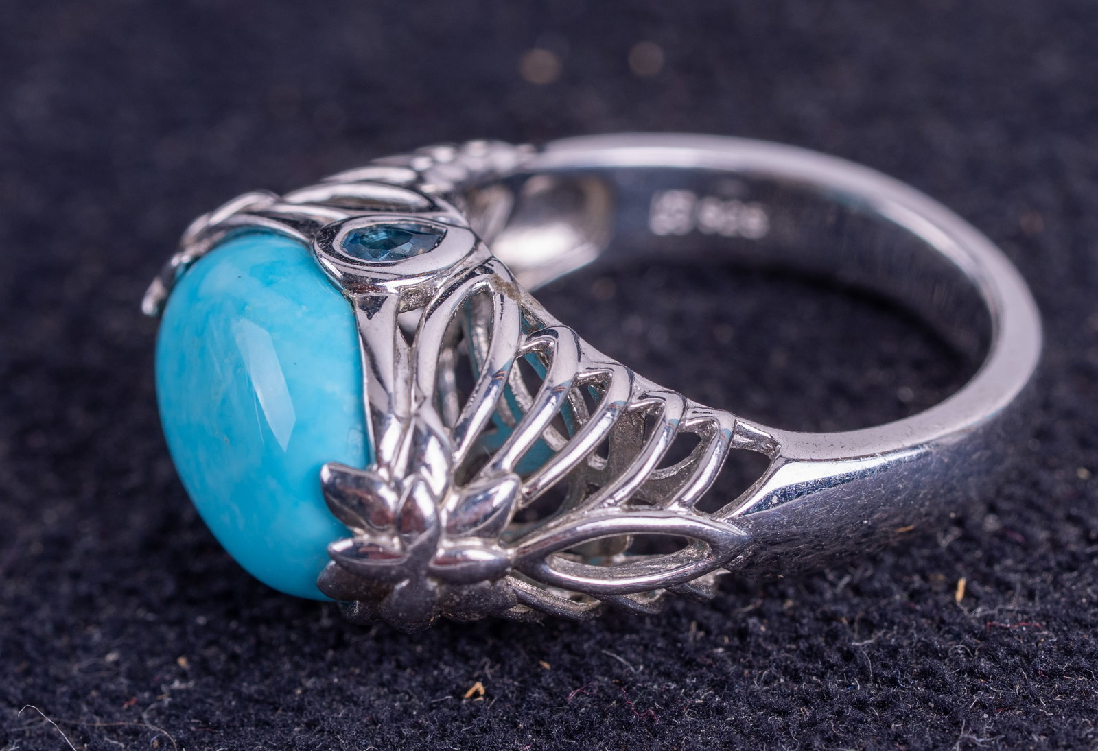 Turquoise Sterling Ring - 5