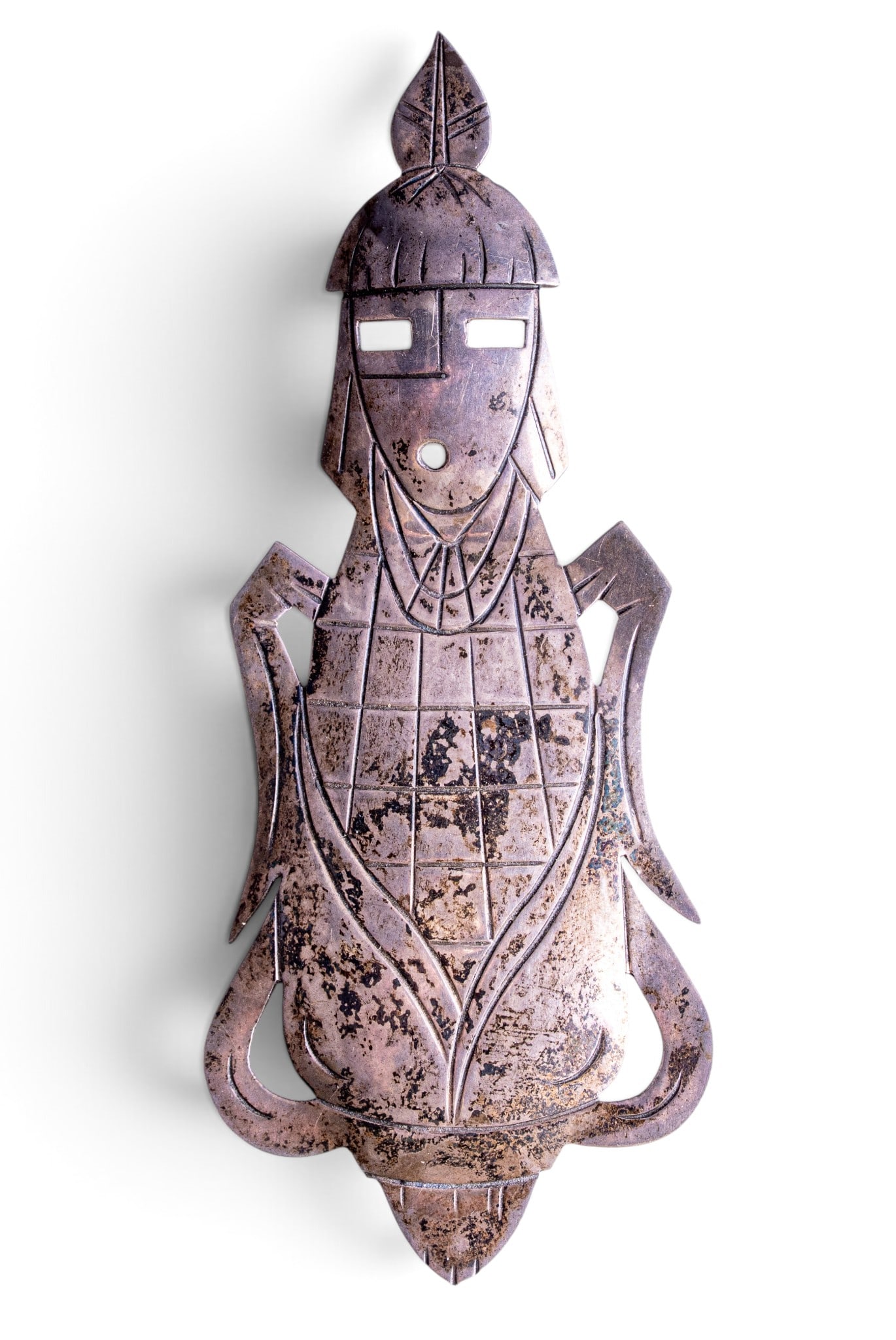 Alice McShirley Sterling Corn Maiden Pin (1 of 5)