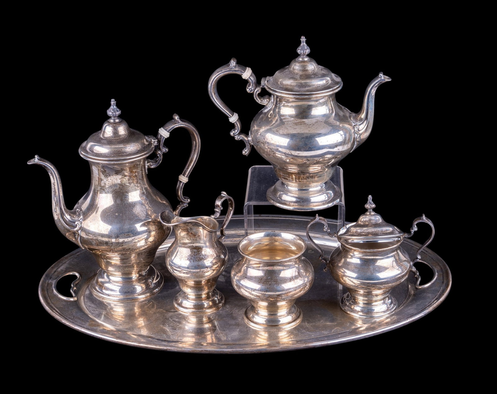 Vintage Gorham Sterling Silver Tea Service - 2