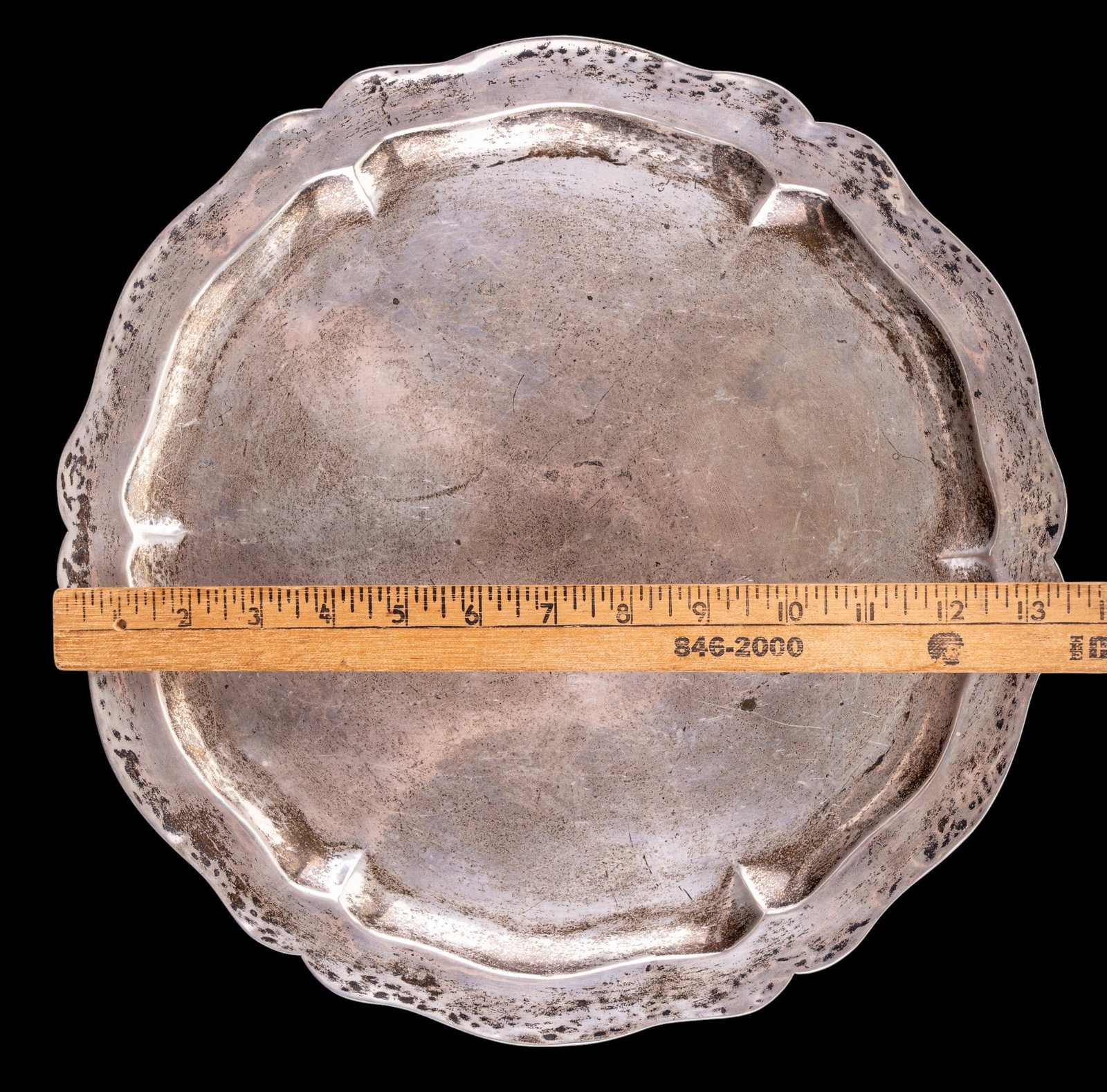 Peruvian Sterling Serving Tray - 5