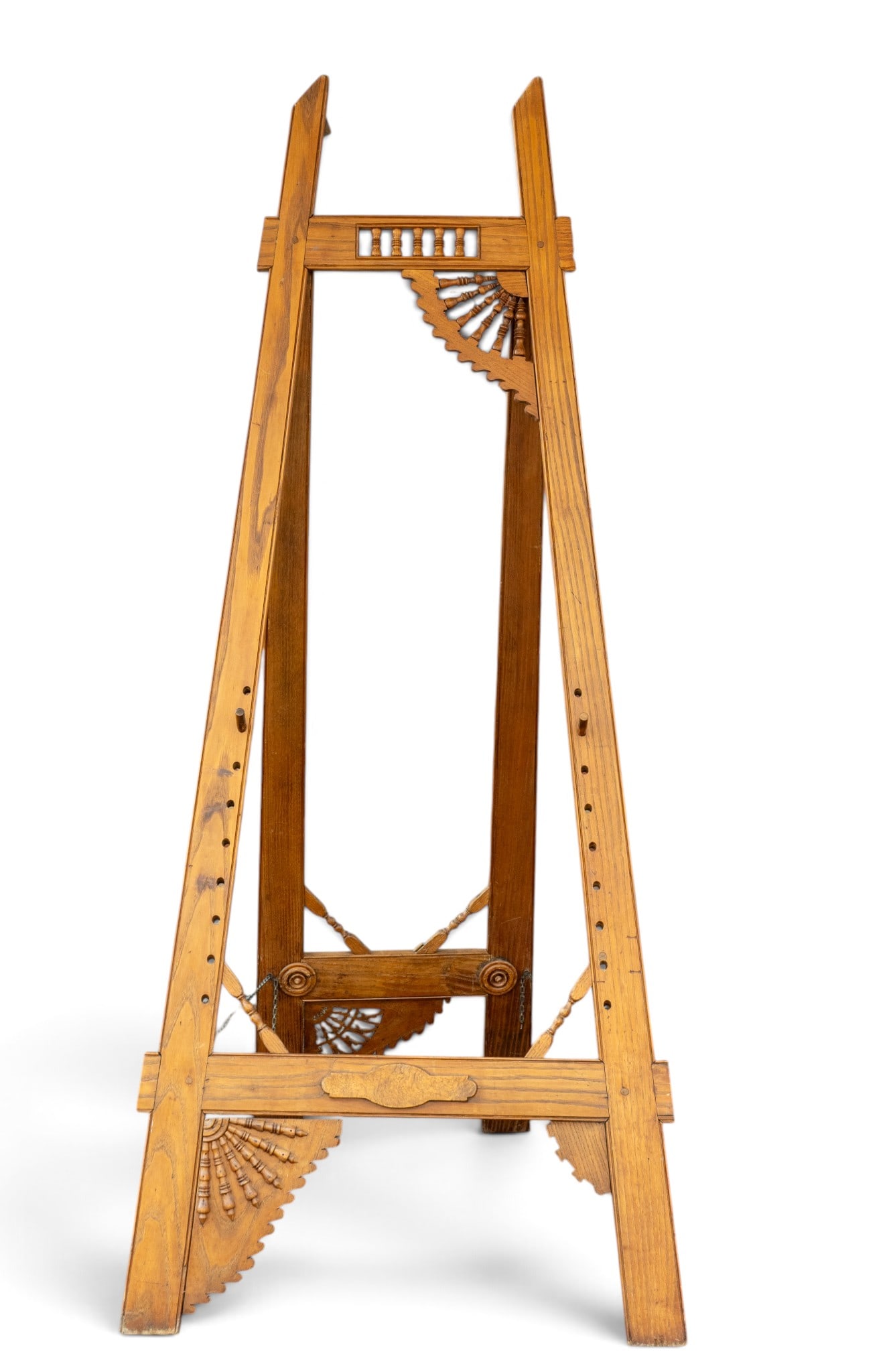 Antique Victorian Artist's Floor Easel (1 of 7)