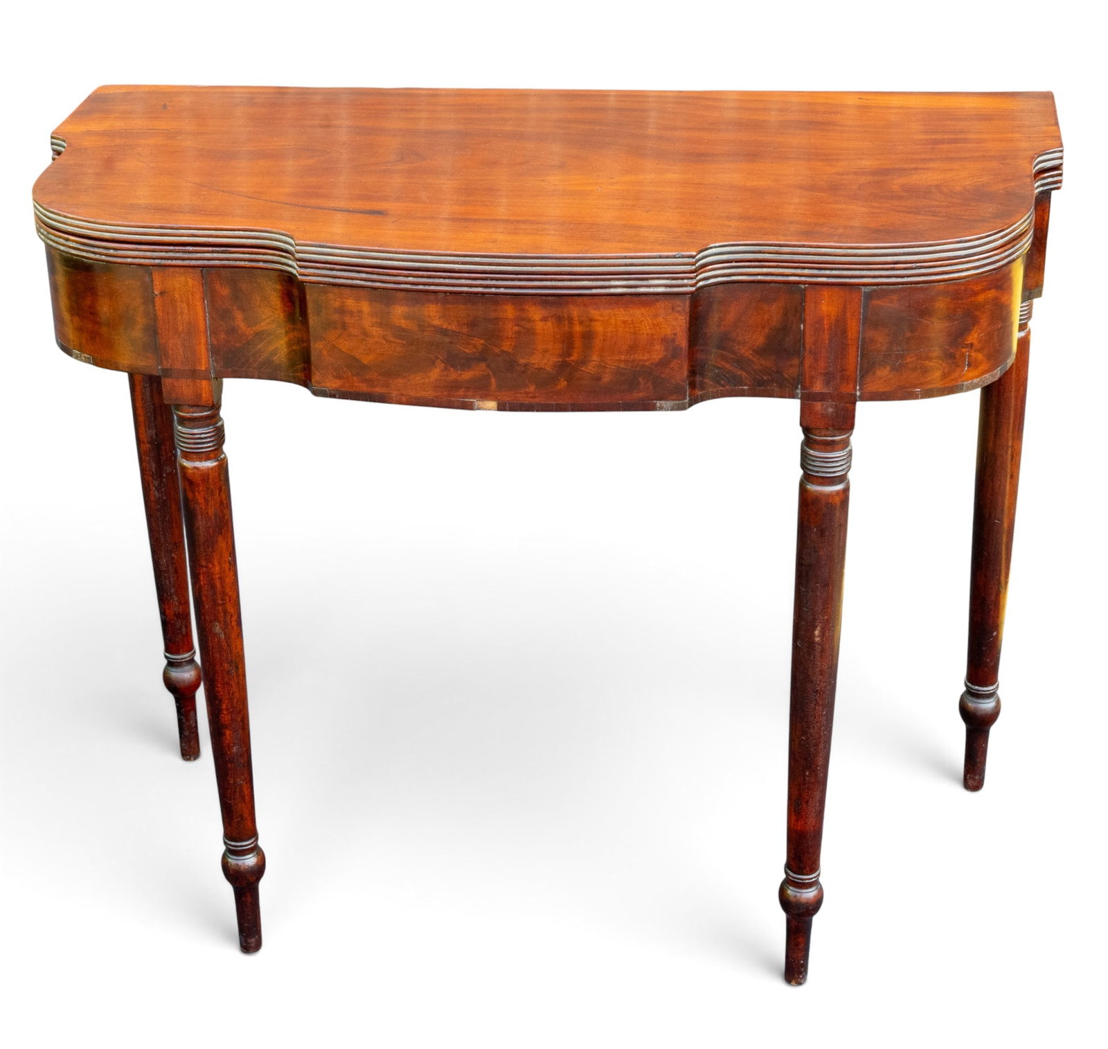 19c Mahogany Philadelphia Card Table (1 of 8)