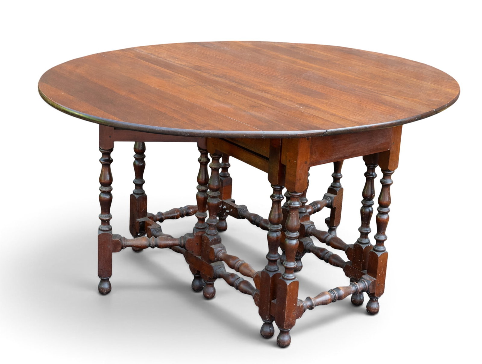 Wallace Nutting Gate Leg Drop Leaf Table - 3