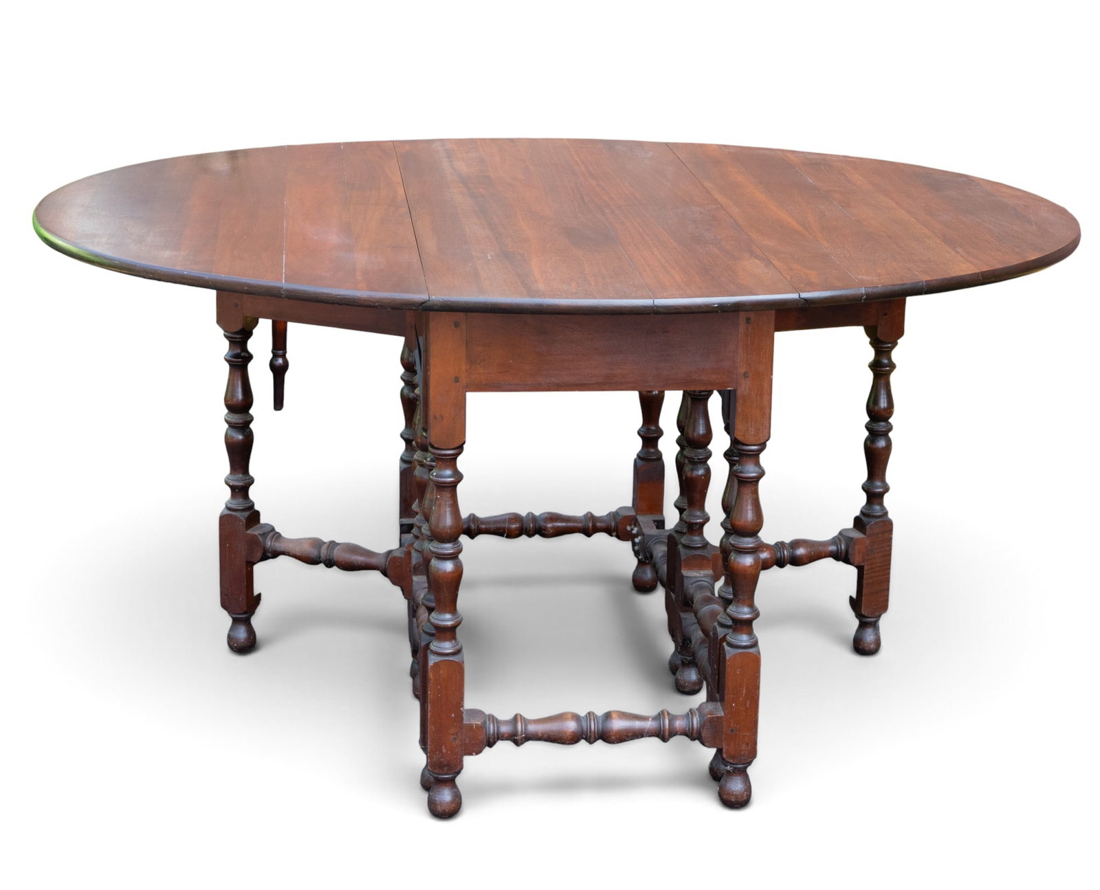 Wallace Nutting Gate Leg Drop Leaf Table - 4
