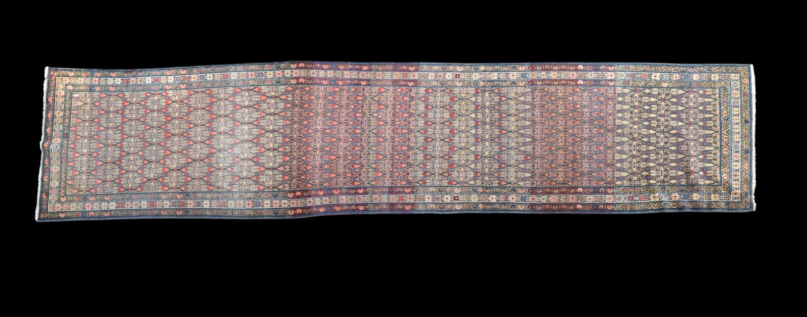 Hand-Woven Persian Runner ~15.75' (1 of 9)
