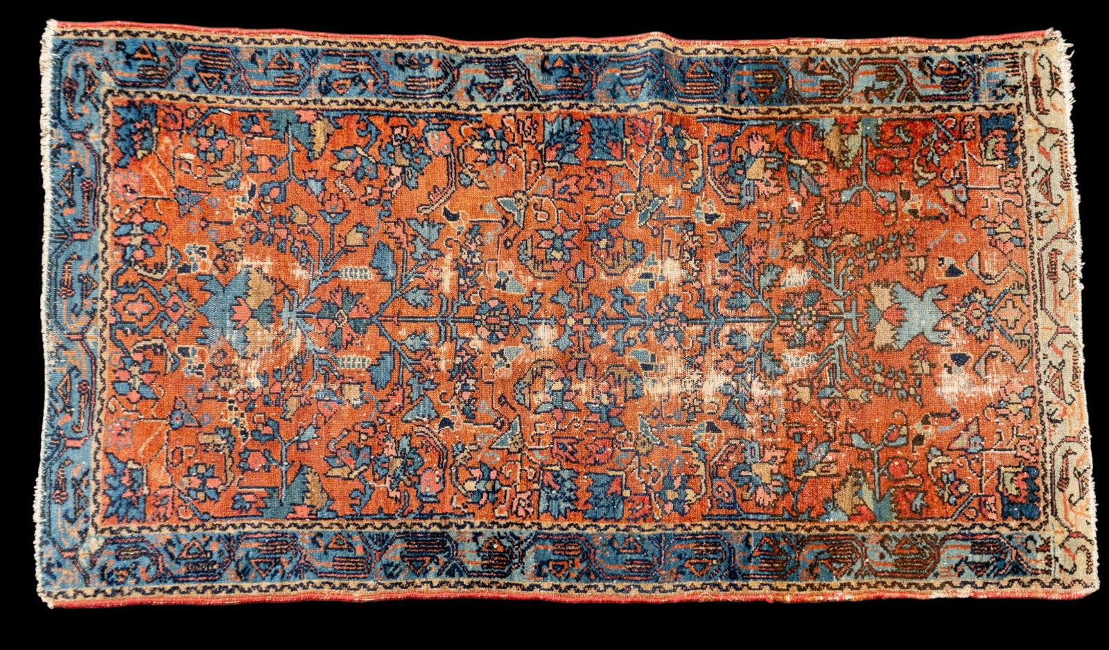 Antique Persian Sarouk Area Rug (1 of 8)