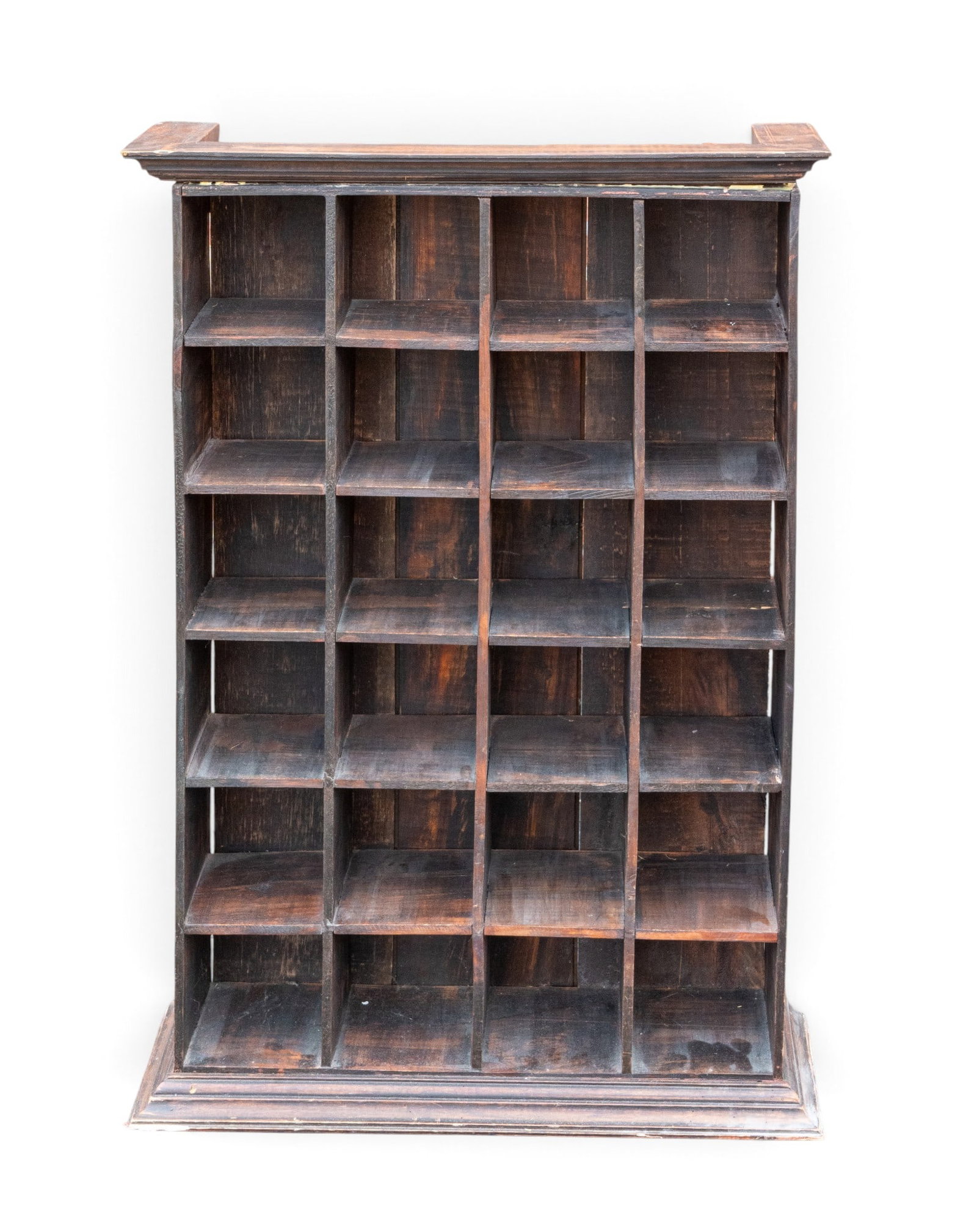 Antique-style Slotted Curio Cabinet (1 of 5)