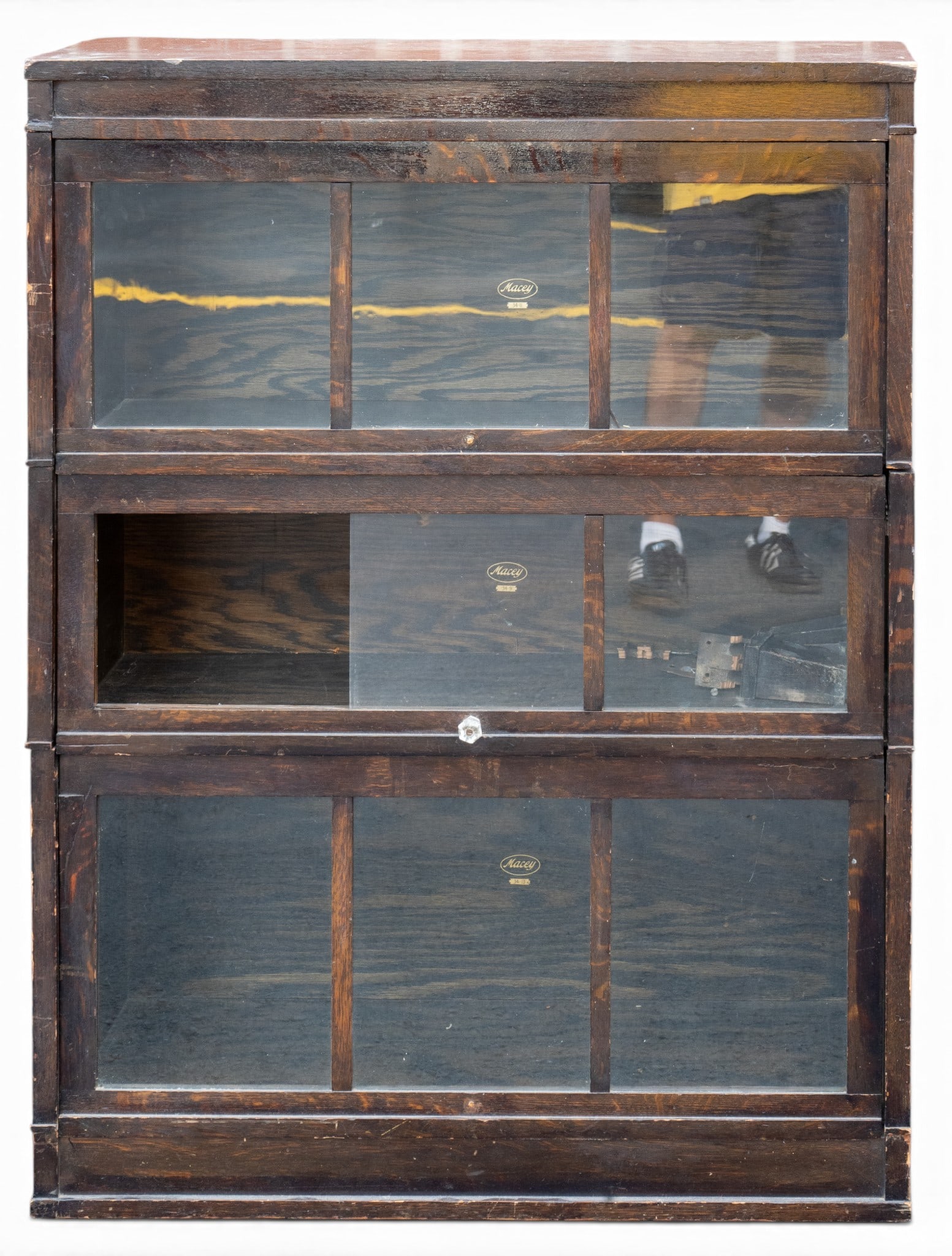 Barrister Bookcase w/ 3 Shelves (1 of 10)