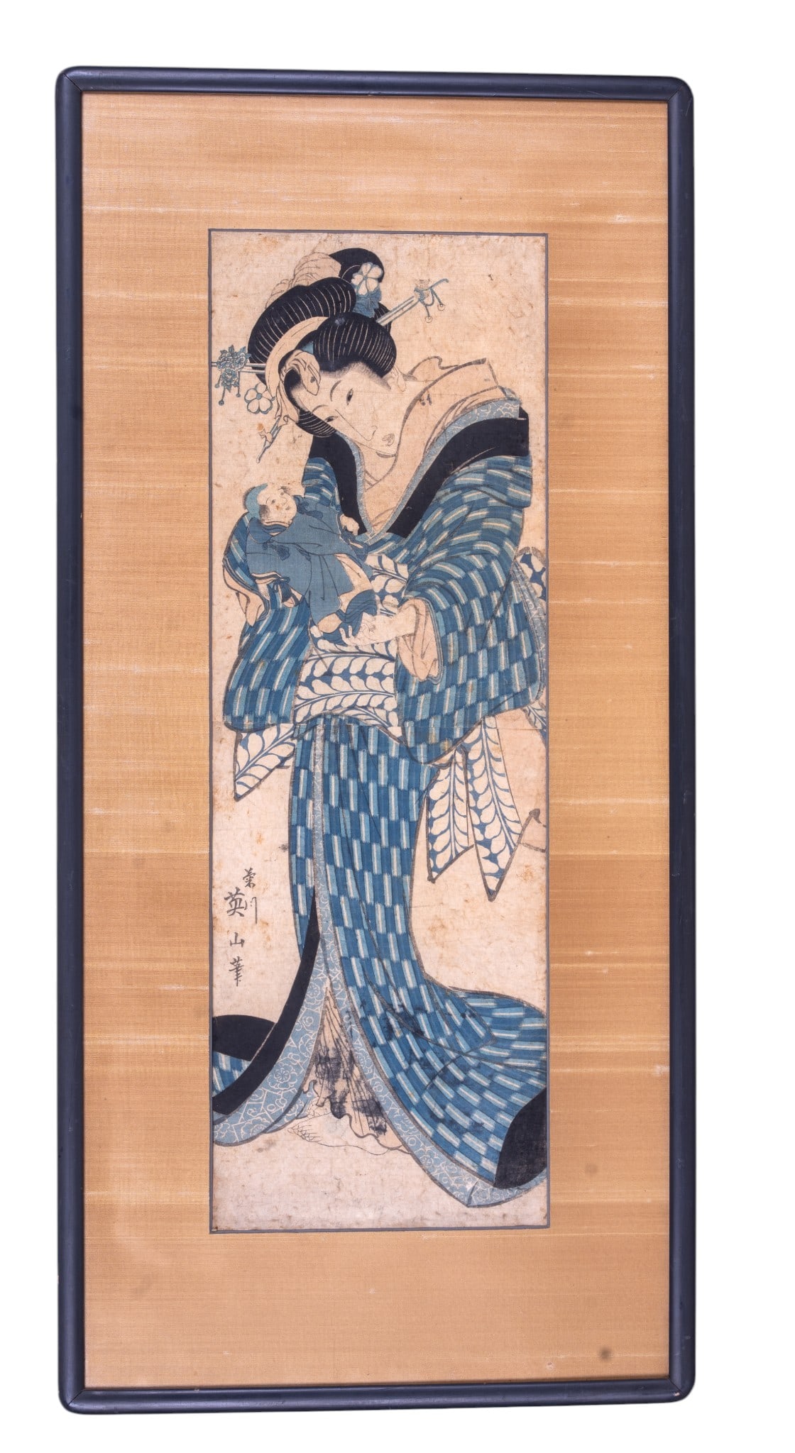 Antique Japanese Woodblock Print (1 of 5)
