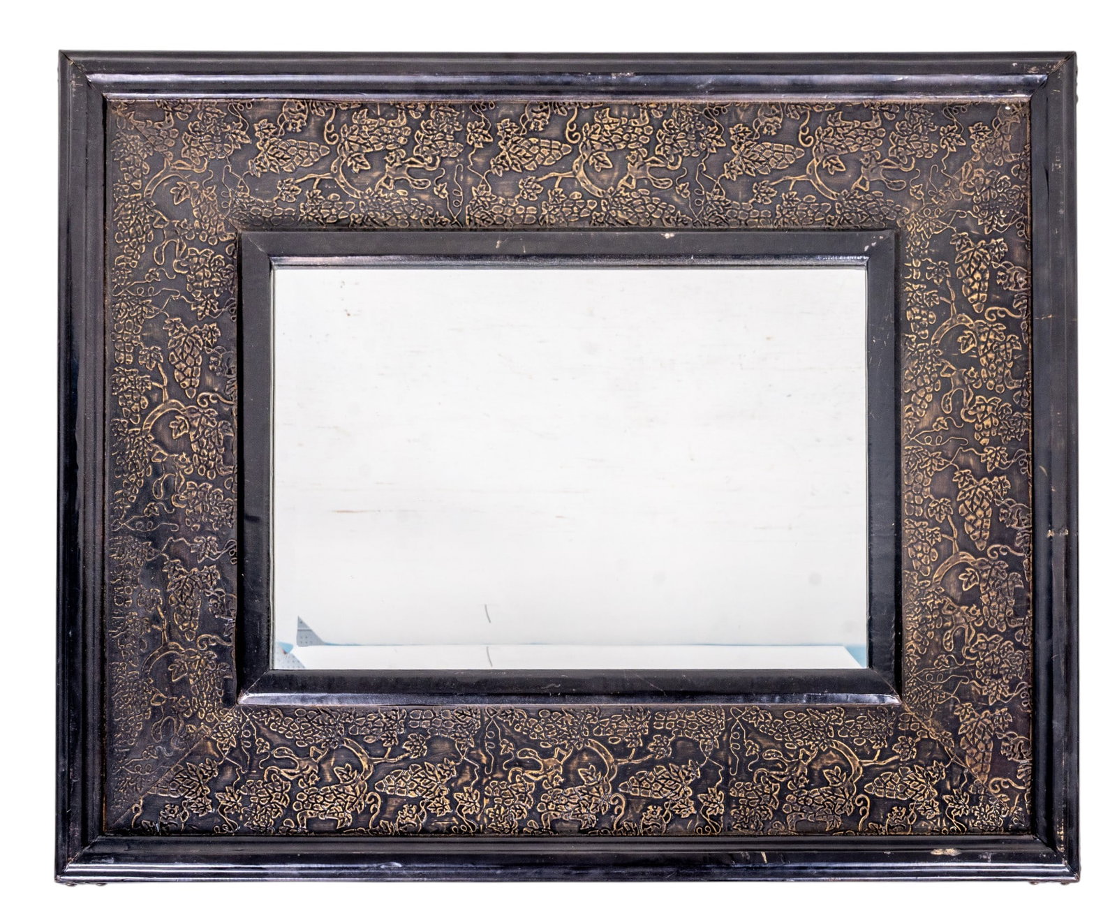 Asian-Inspired Grapevine Hanging Beveled Mirror (1 of 5)