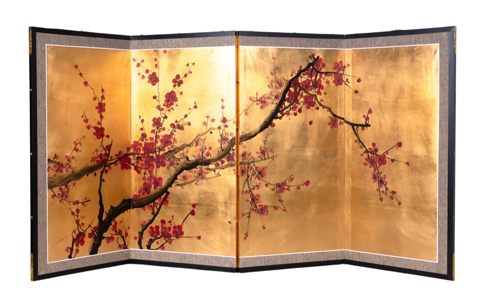 Chinese Style Gold Leaf Room Screen (1 of 10)