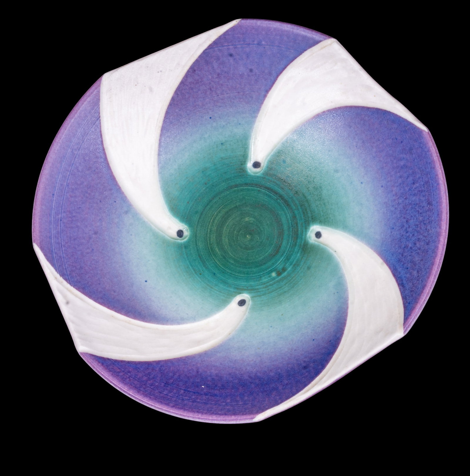 Wayne Bates Studio Pottery Dish, 2011 - 2