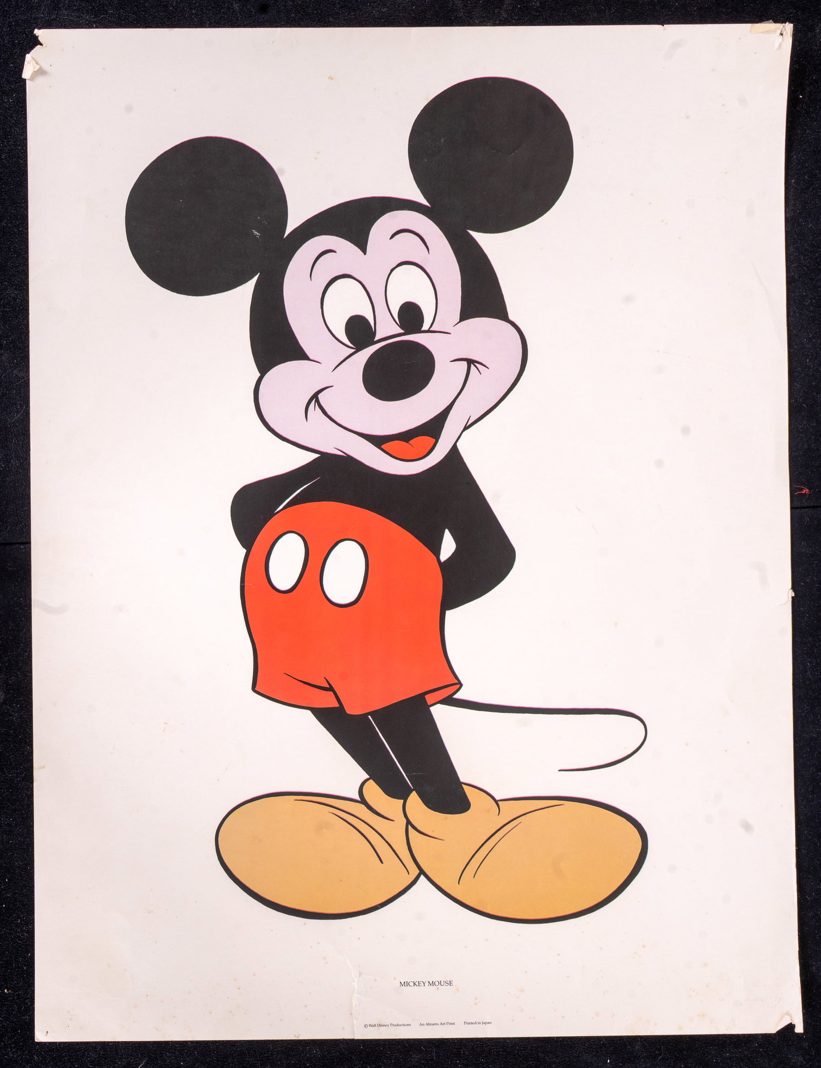 Vintage Mickey Mouse Abrams Art Print (1 of 5)