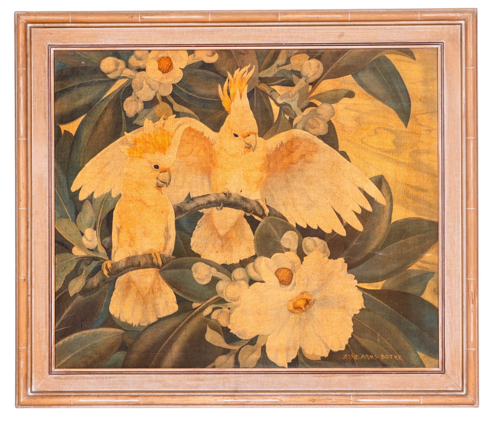 Jessie Arms Botke "Cockatoos" Framed Print (1 of 7)