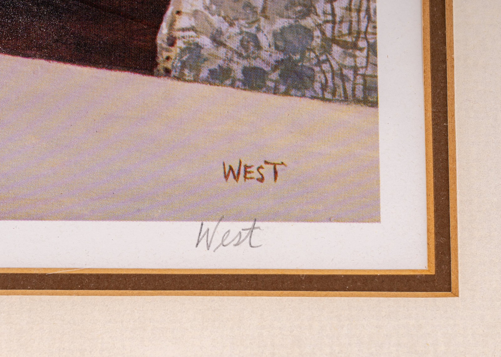 DAC Prints Signed 'West' - 8