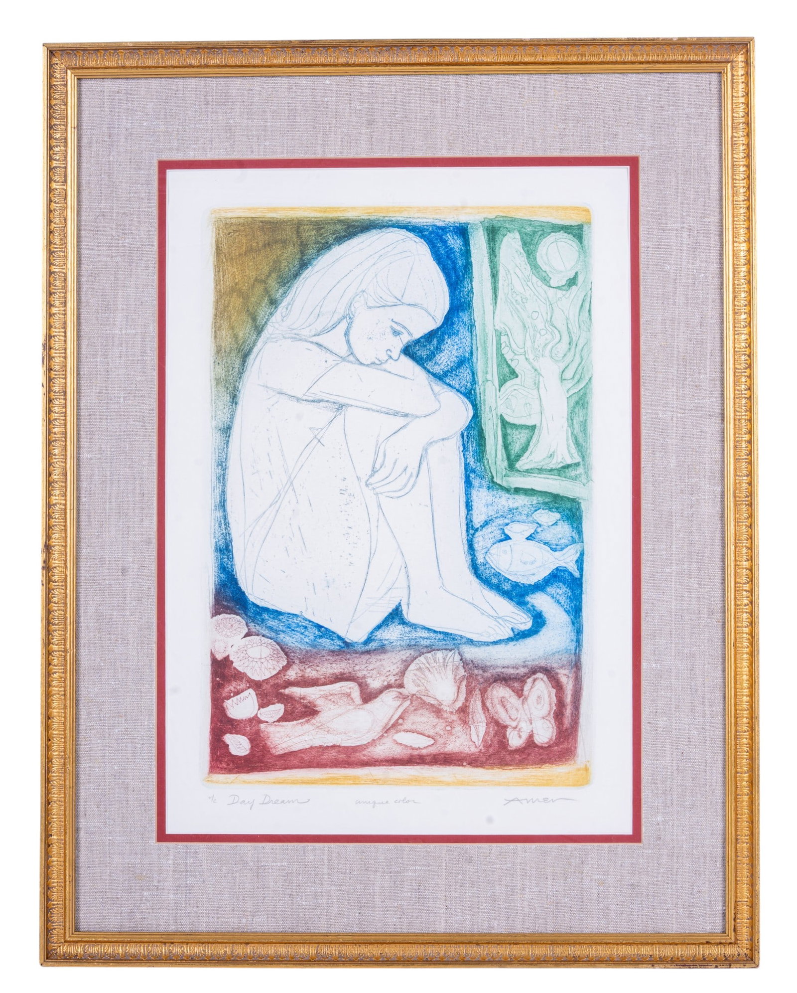 Day Dream by Irving Amen (American 1918-2011) (1 of 9)