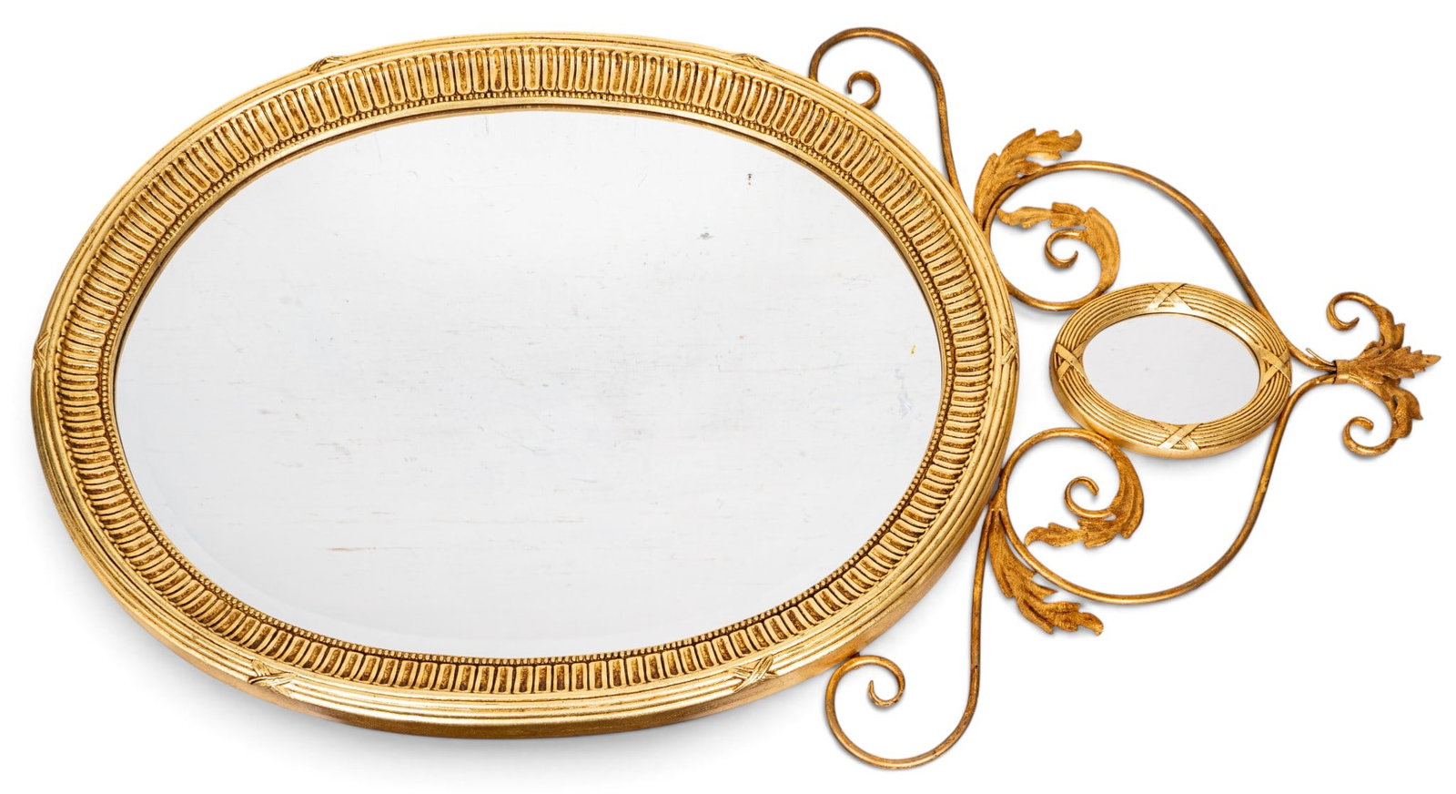 La Barge Double Oval Mirror (1 of 9)