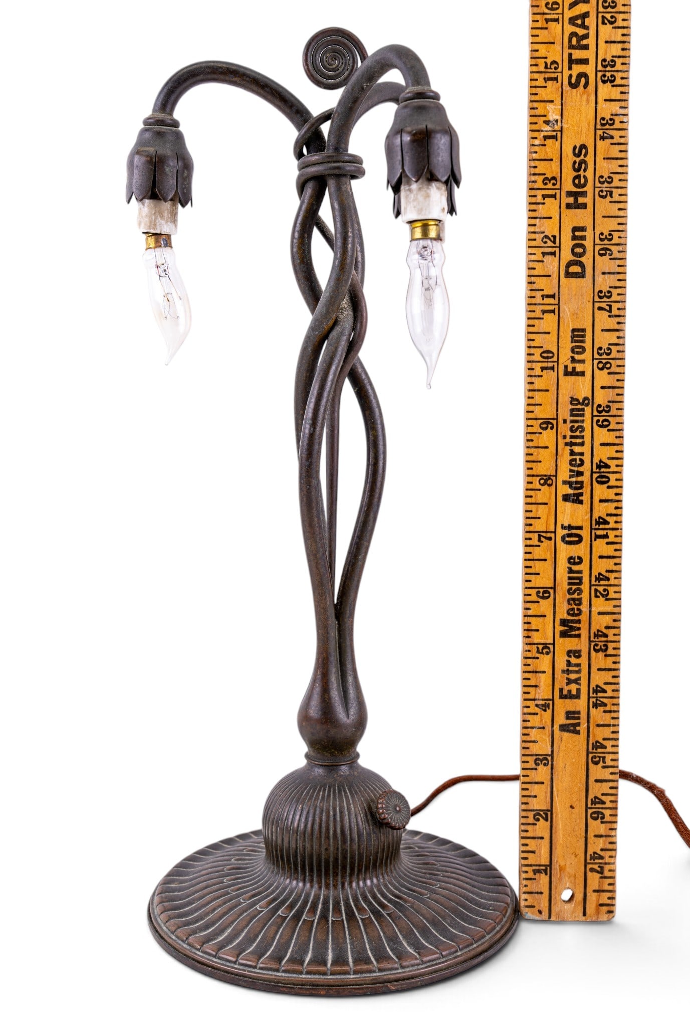 Tiffany Studios L.C. T. Favrile Lily Table Lamp - 11