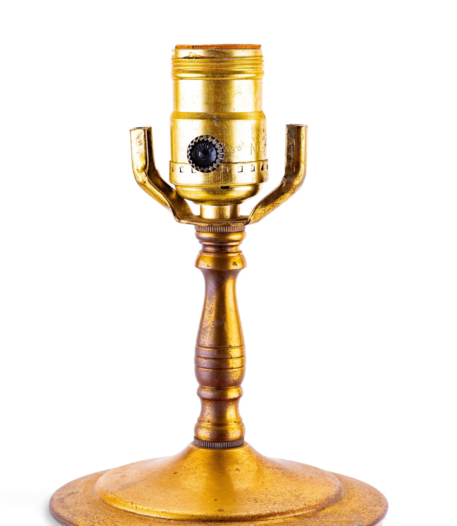Early Earthenware Vase Table Lamp - 8