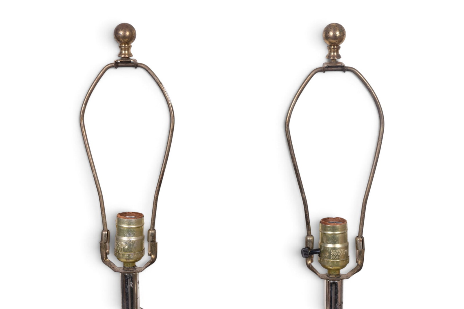 MCM Brass Lamp Pair - 8