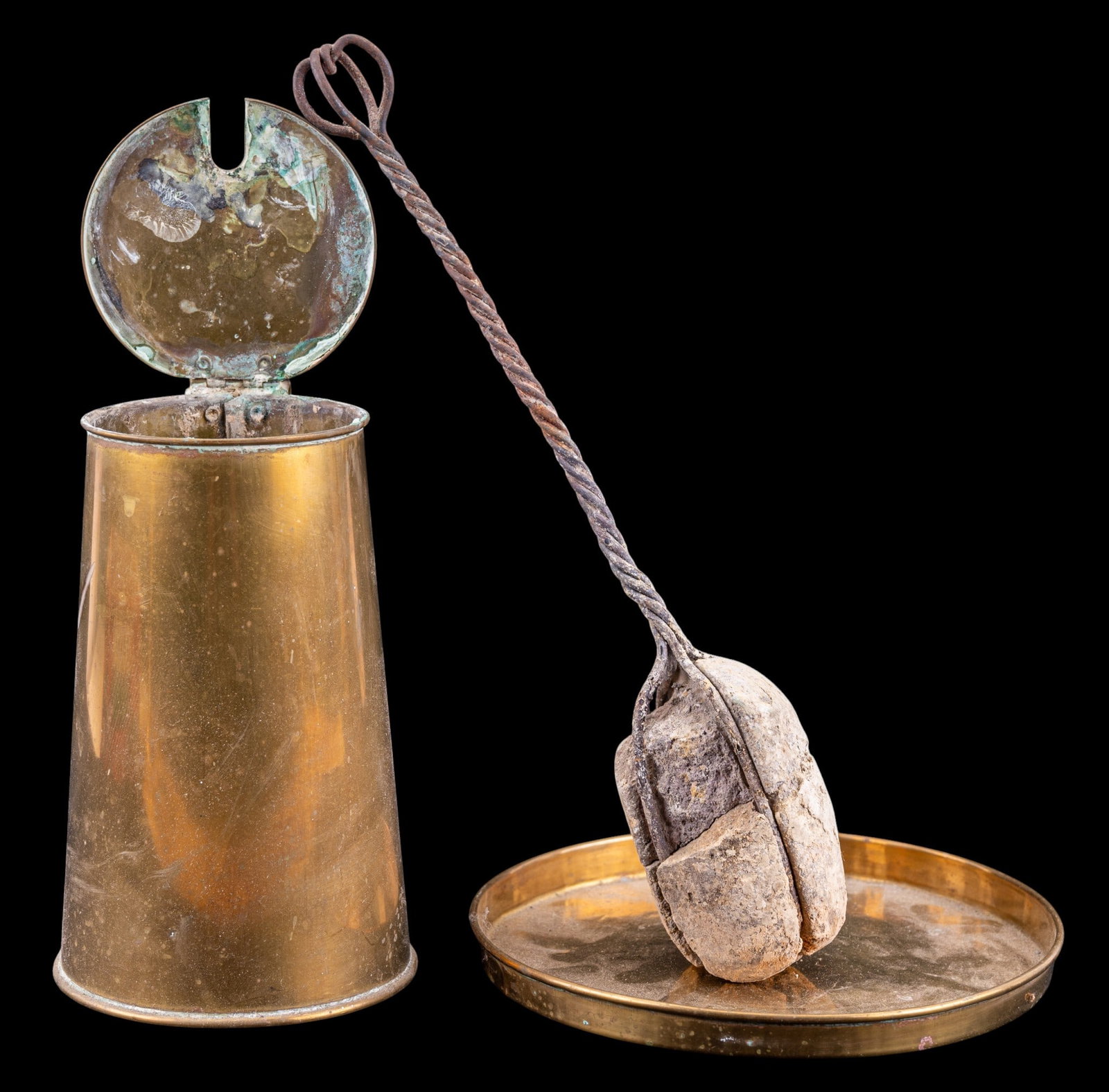 Cape Cod Brass Firestarter, Duck Hook, Candlestick - 3
