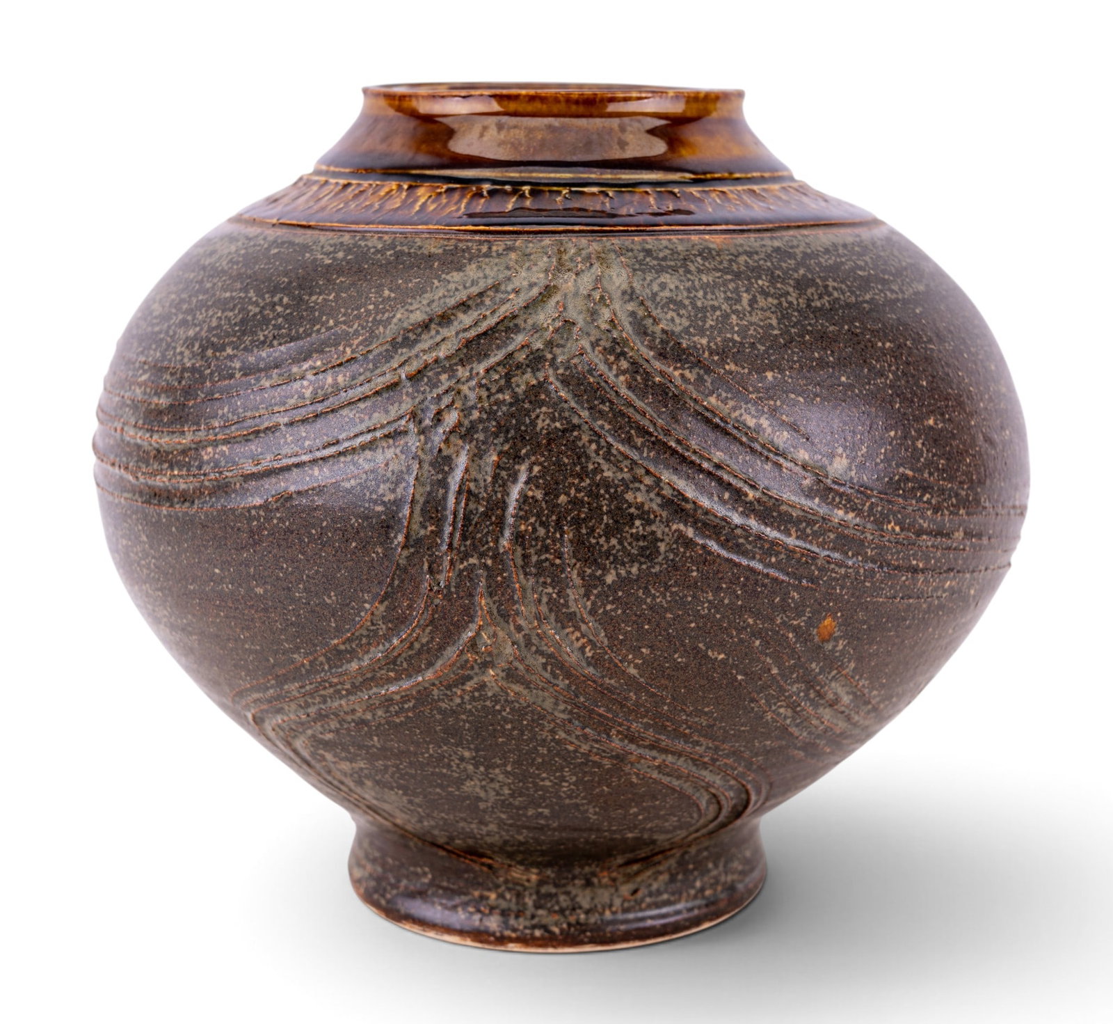 Signed Studio Pottery Stoneware Vase (1 of 7)