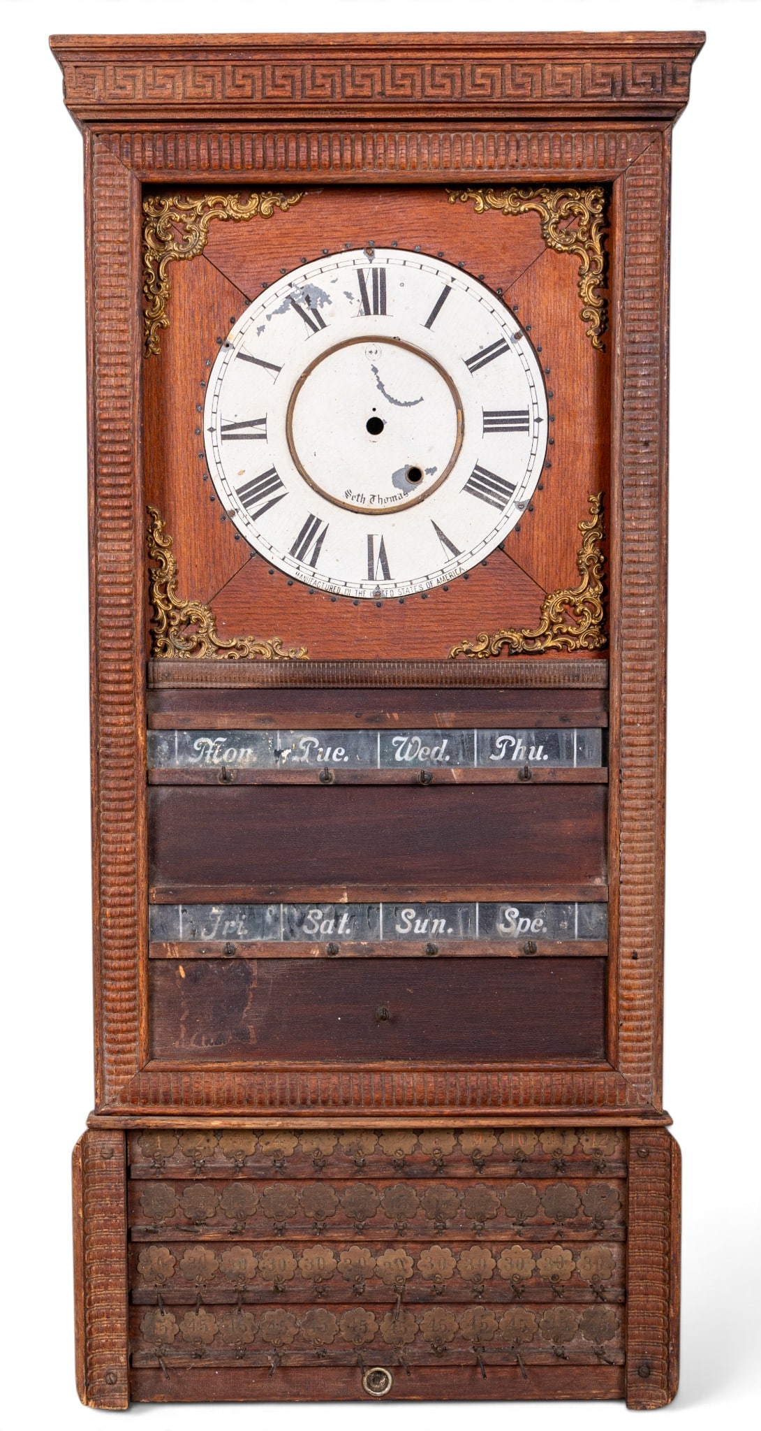 Seth Thomas Hotel Minder Alarm Regulator Clock (1 of 19)