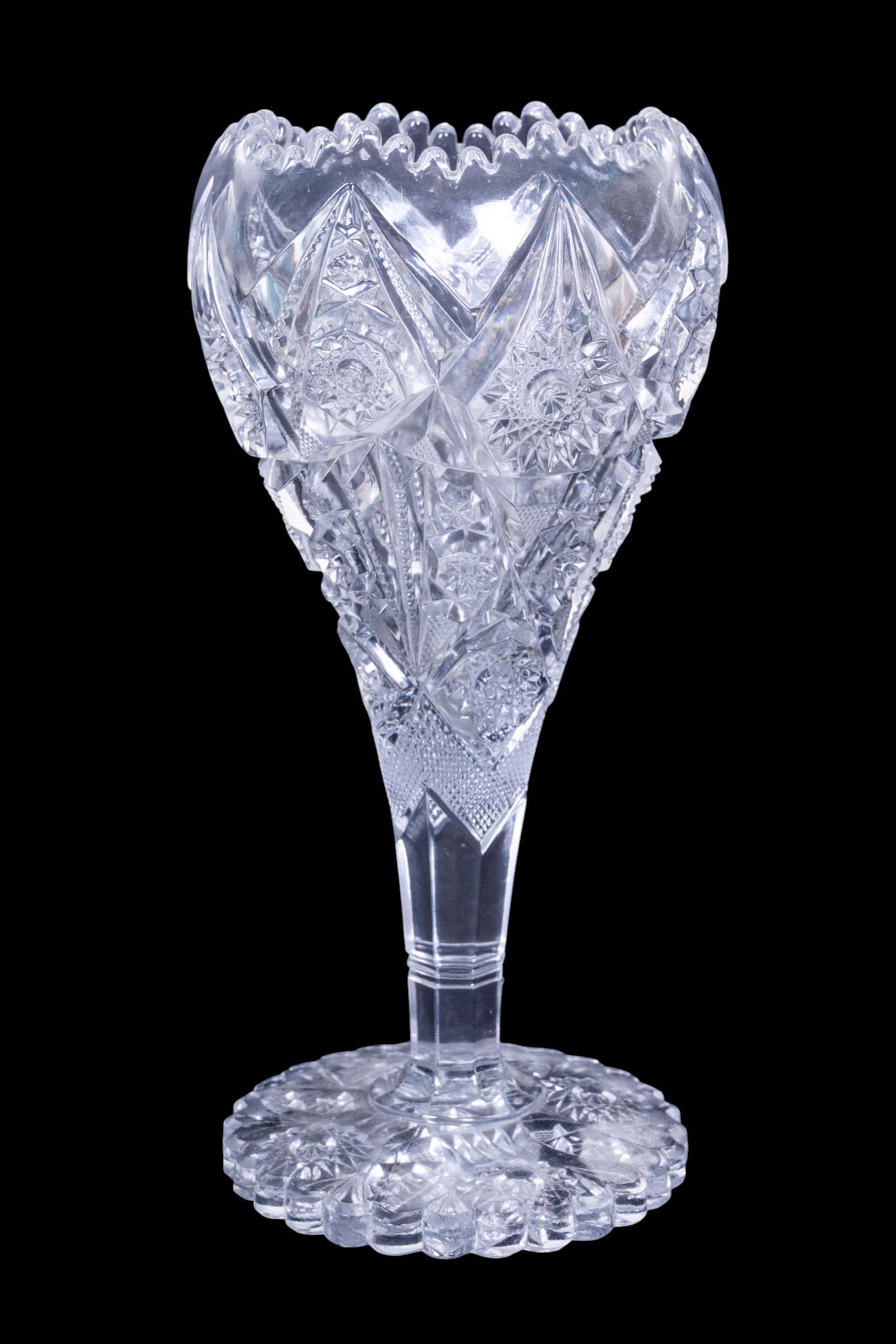 Pressed Glass Dinnerware, Serving Assortment 10pcs - 3