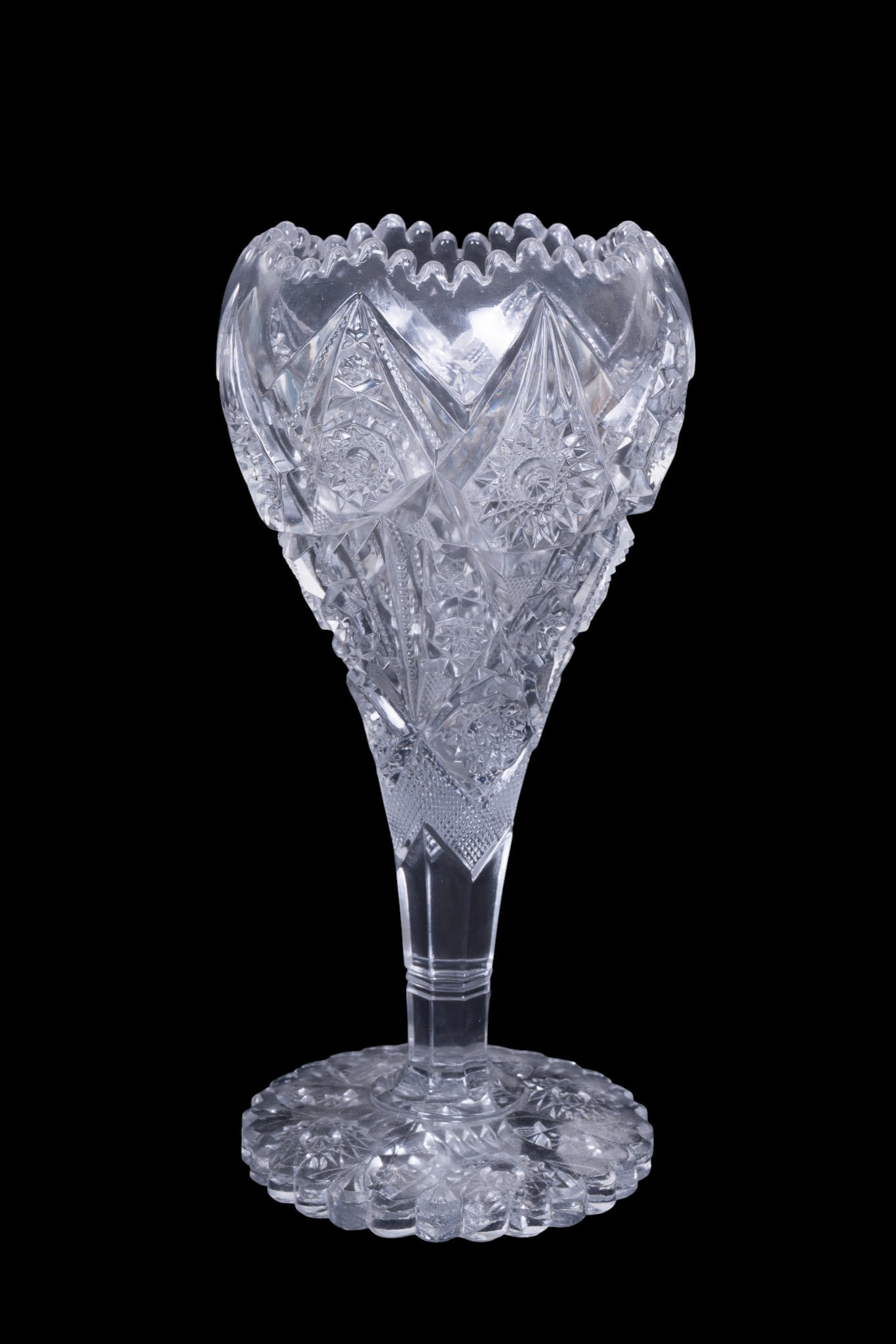 Pressed Glass Dinnerware, Serving Assortment 10pcs - 4