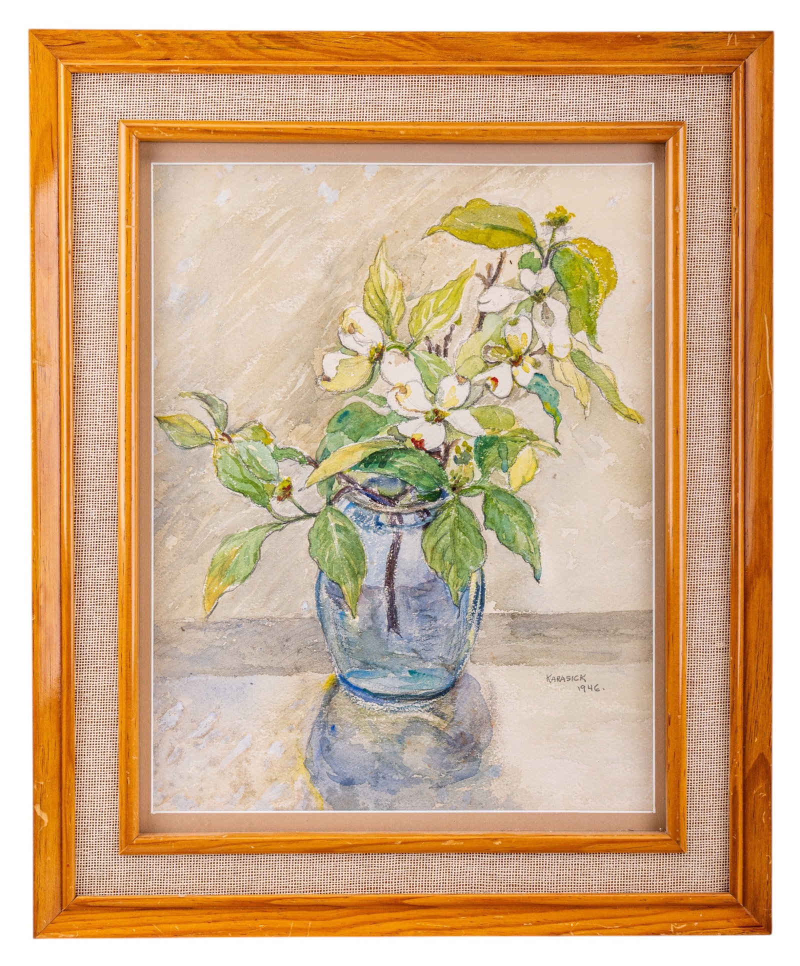 1946 Mary Karasick (1888-1985) Signed Still Life (1 of 5)