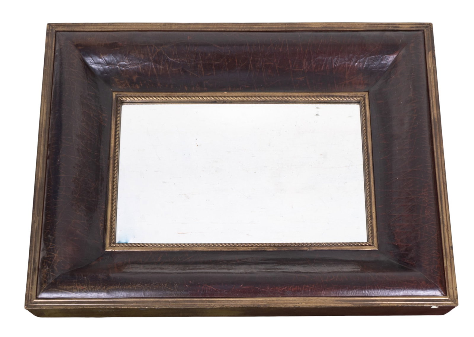 Large Wide-Framed Decorator Mirror (1 of 3)