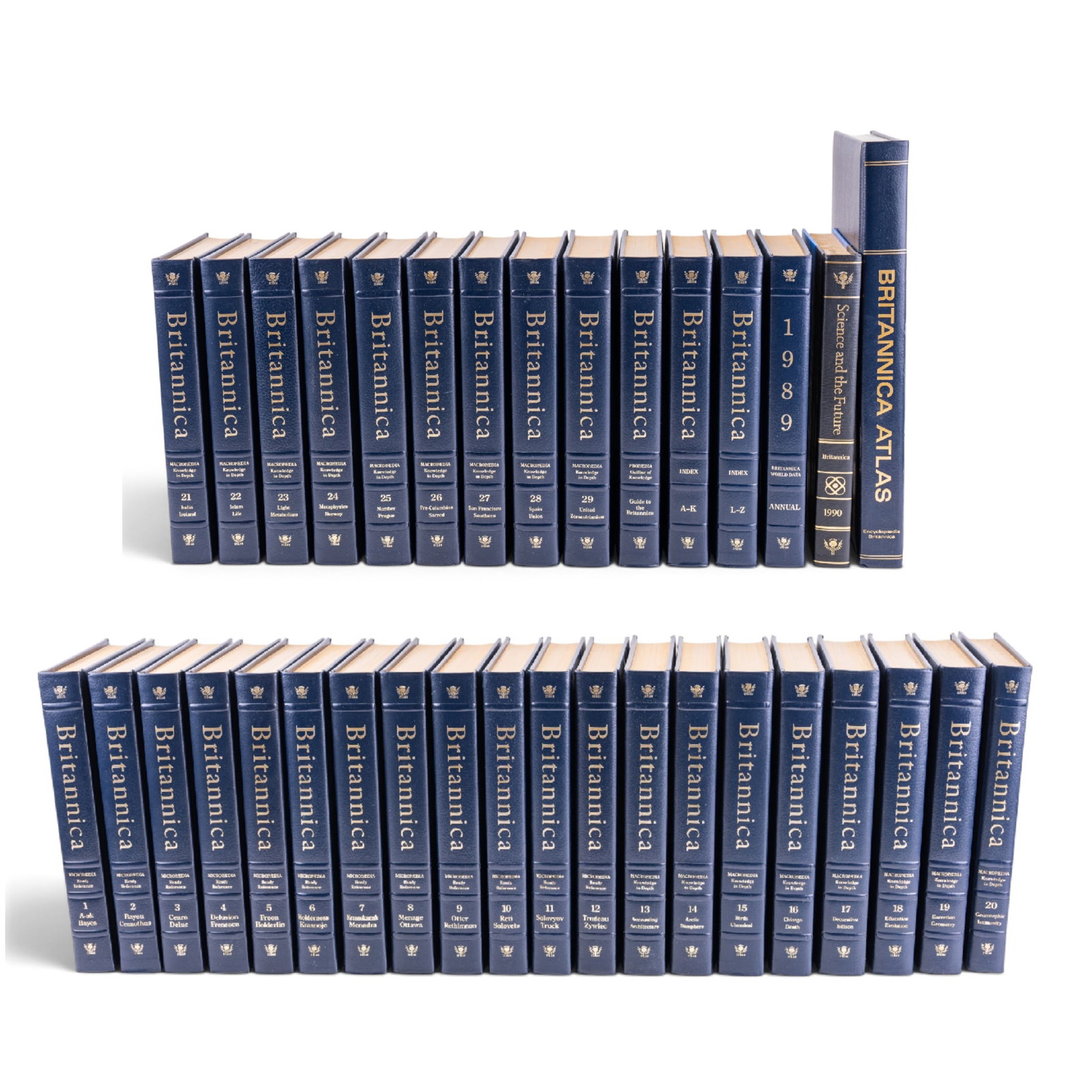 1989 Edition Encyclopedia Britannica (34pcs) (1 of 12)