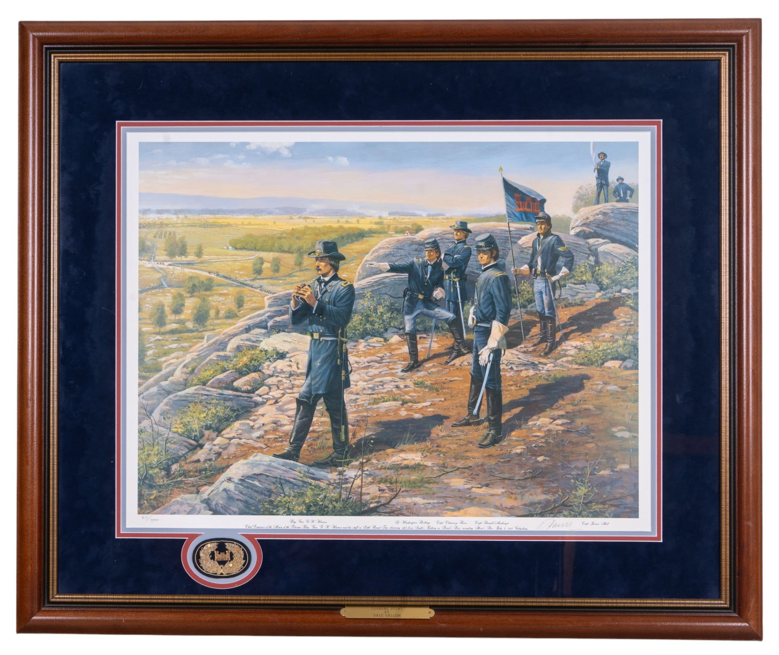 'Turning Point' Print after Dale Gallon (AM 20thC) (1 of 10)