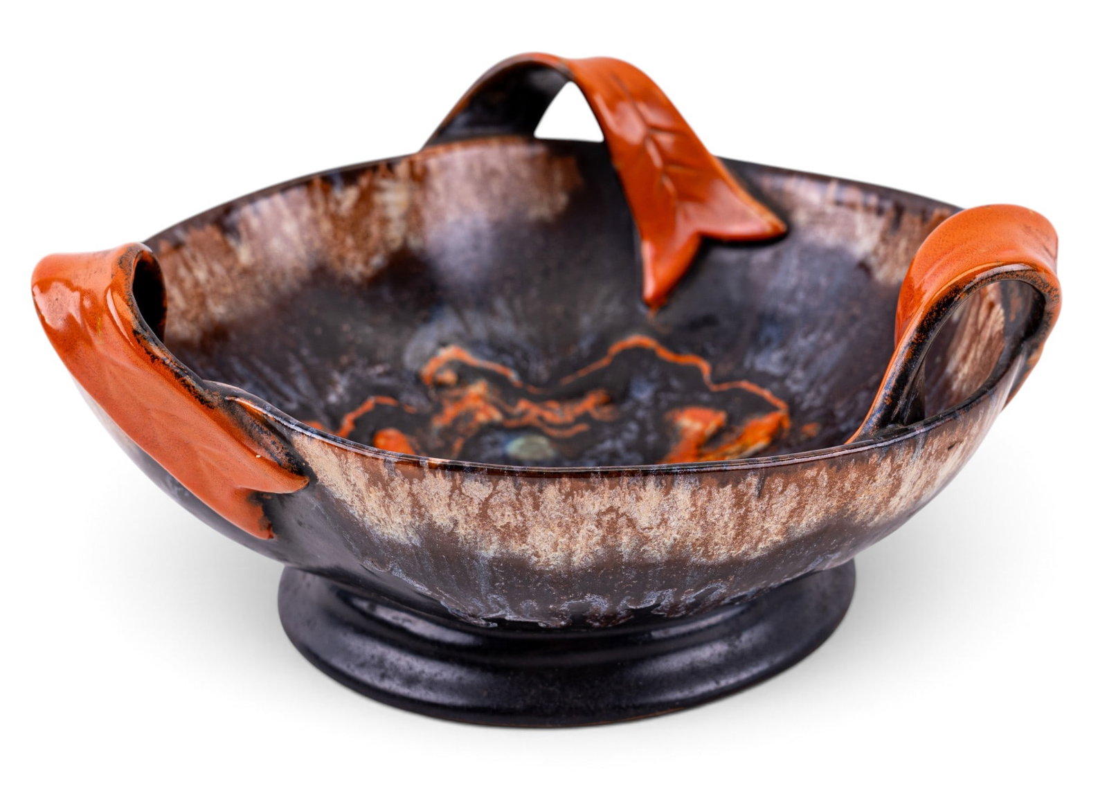 Mid Century Georgenthal Fat Lava Studio Pottery (1 of 7)