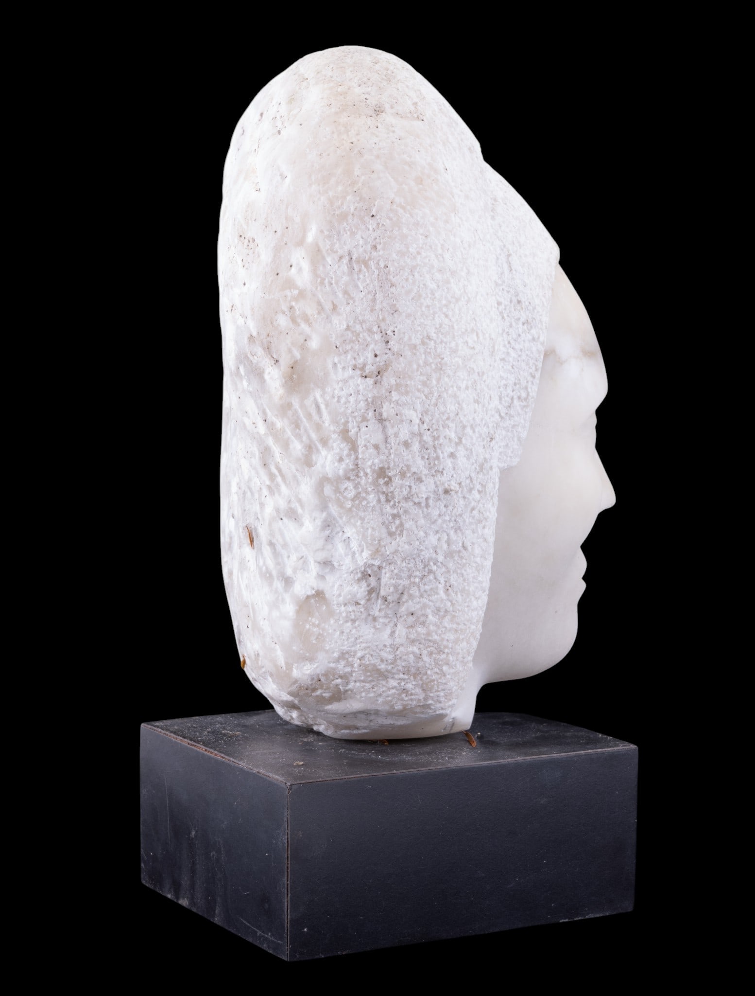 C. 1981 White Marble Bust - 4
