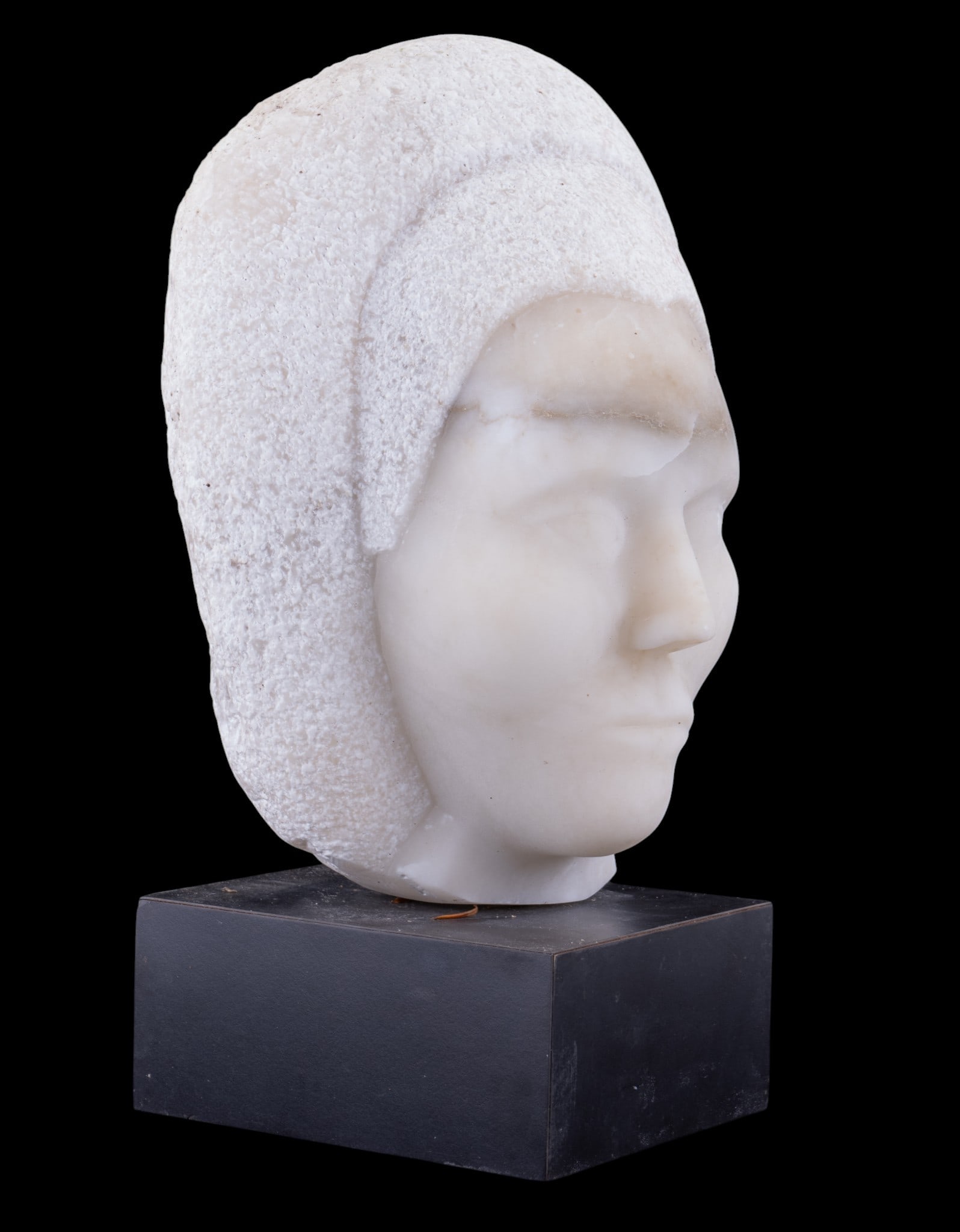 C. 1981 White Marble Bust - 5