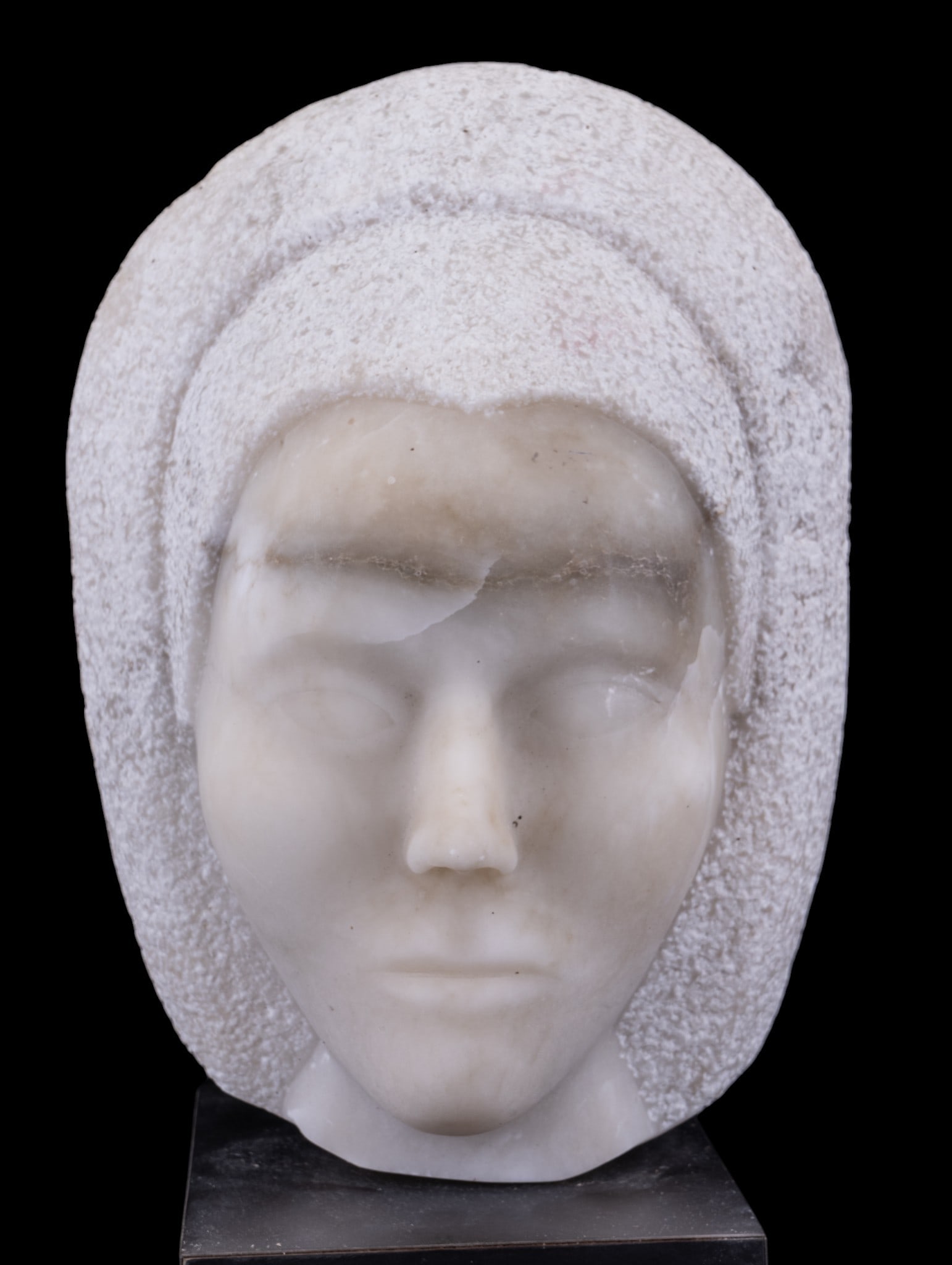 C. 1981 White Marble Bust - 8