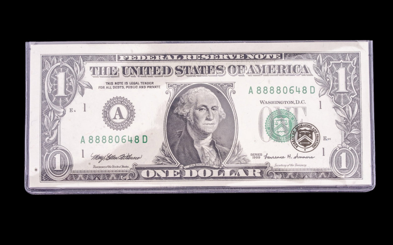 Millenium 2001 Federal Reserve Notes - 2