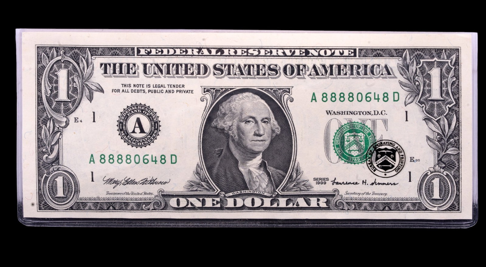 Millenium 2001 Federal Reserve Notes - 5