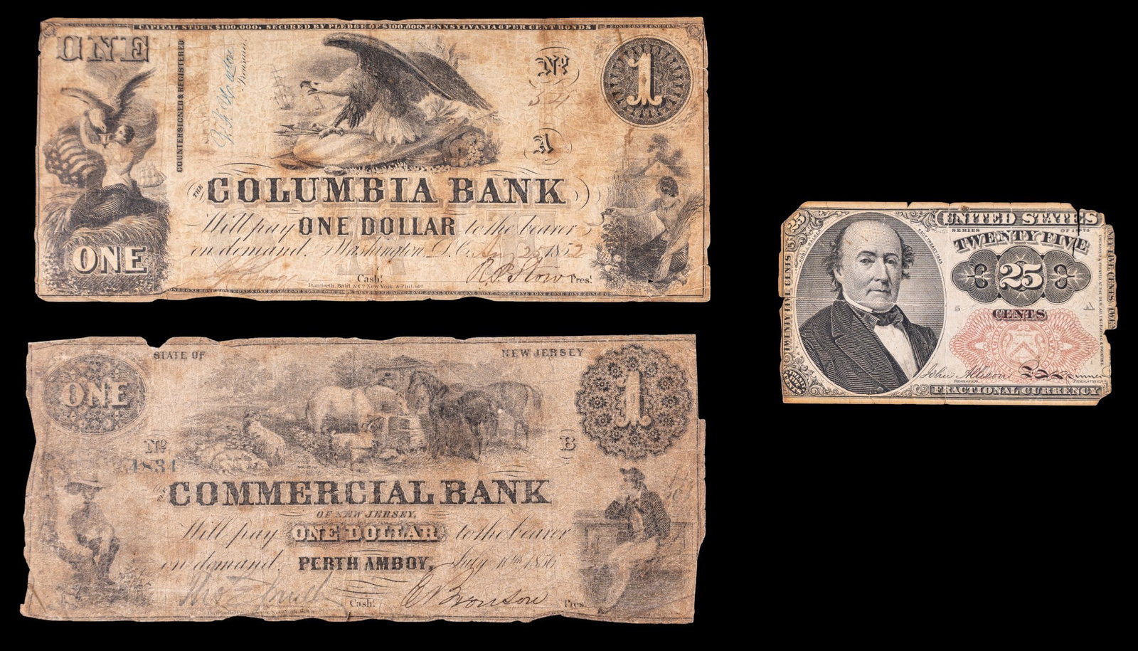 19th C U.S. Paper Currency (1 of 7)
