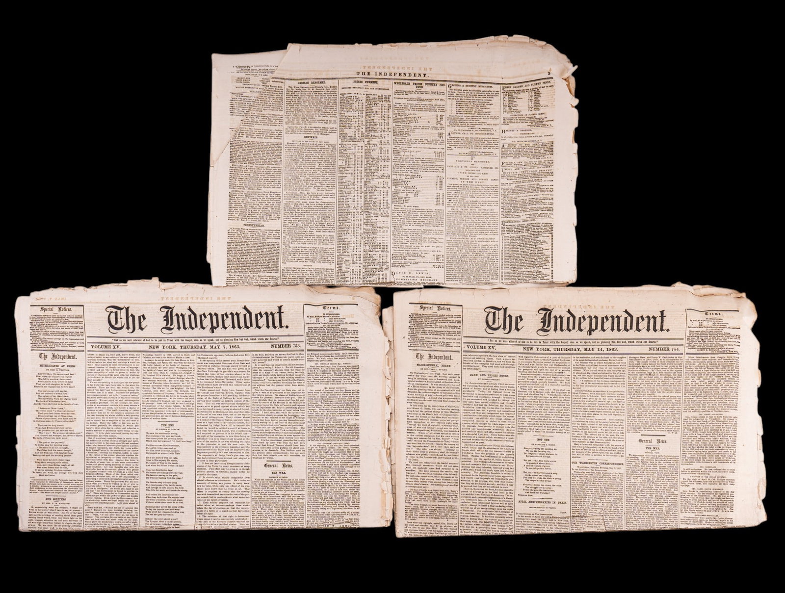 Antique Newspapers - 3
