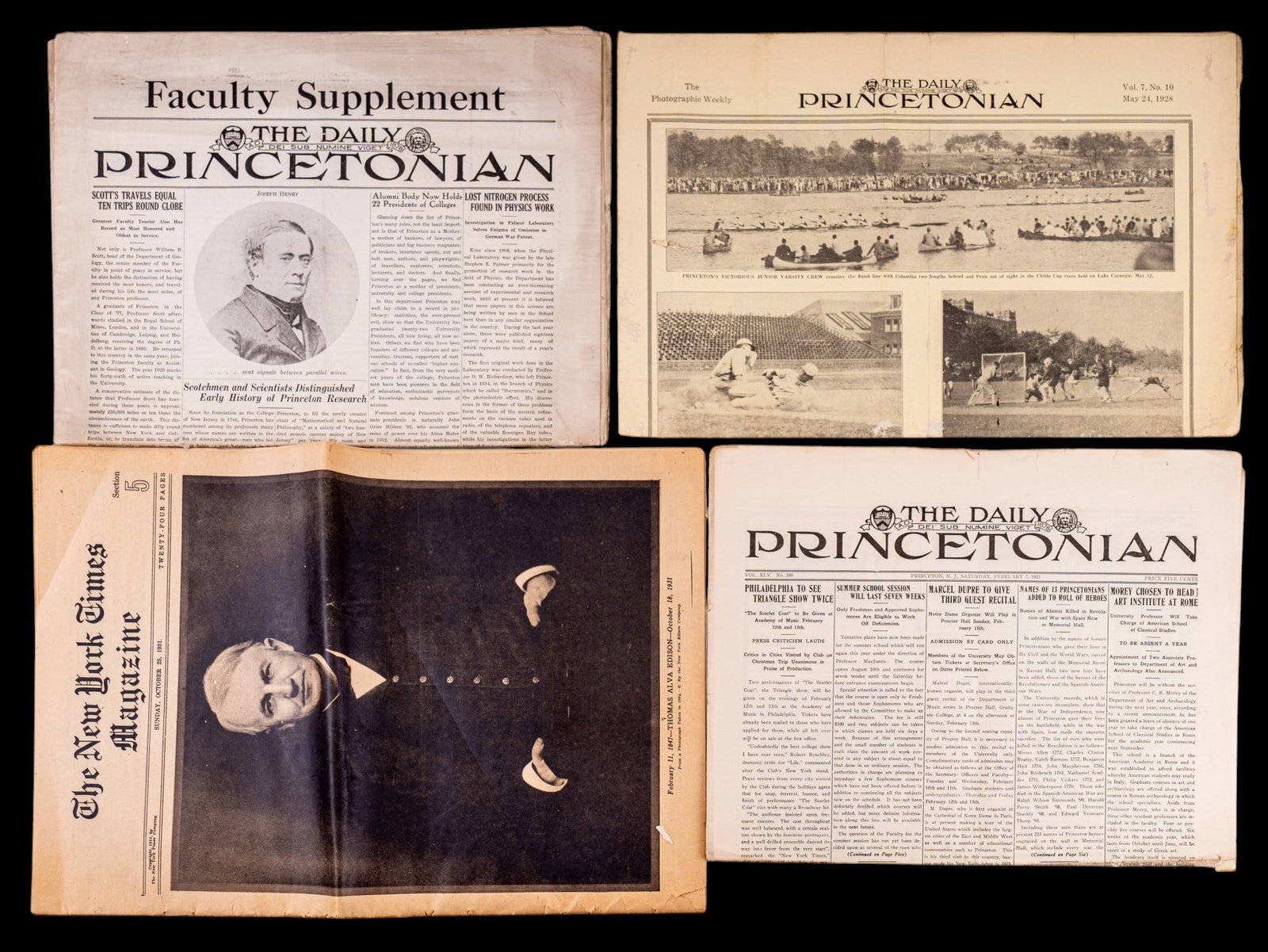 Antique Newspapers - 5