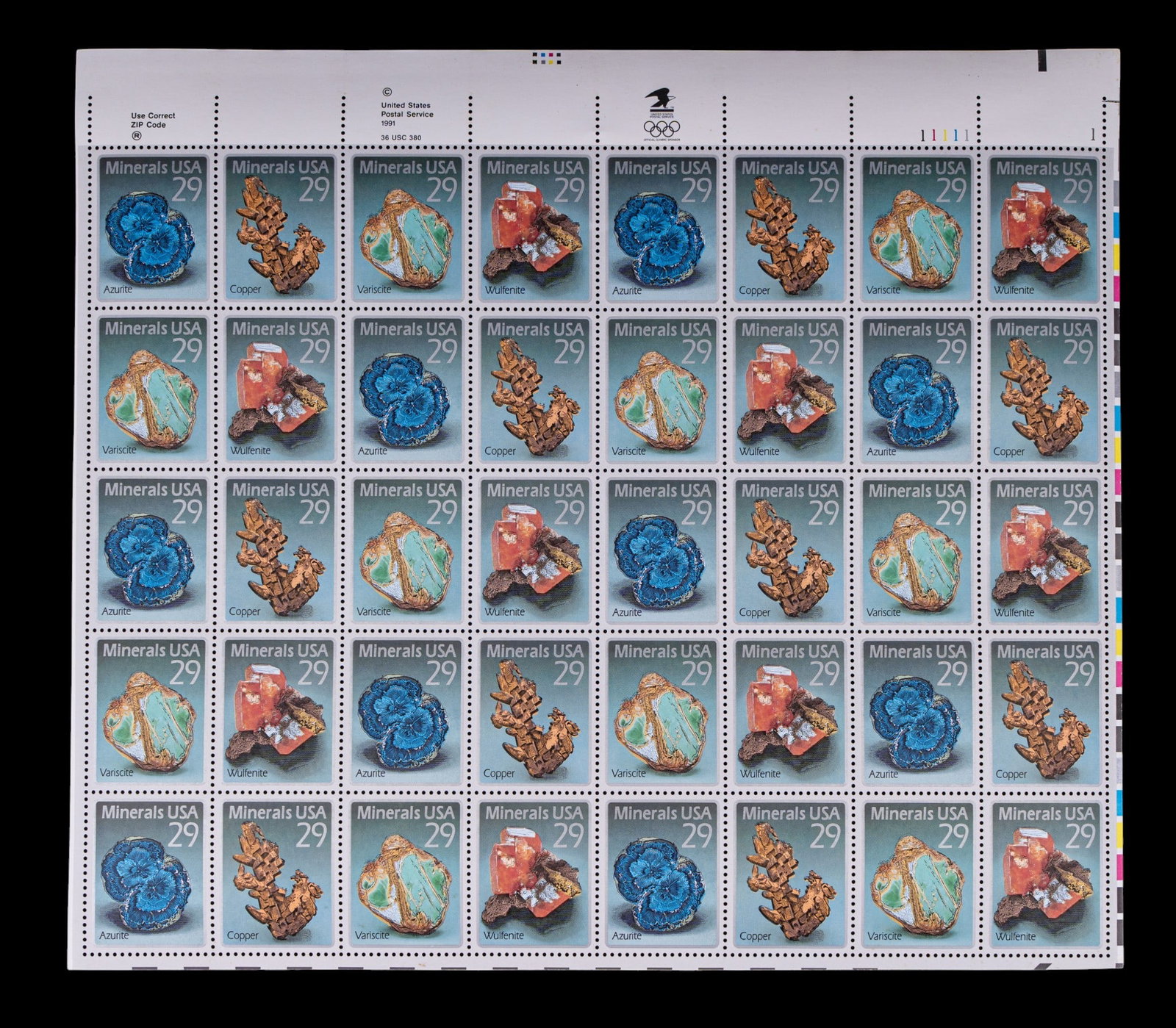 Vintage U.S. Postage Sheets - 3