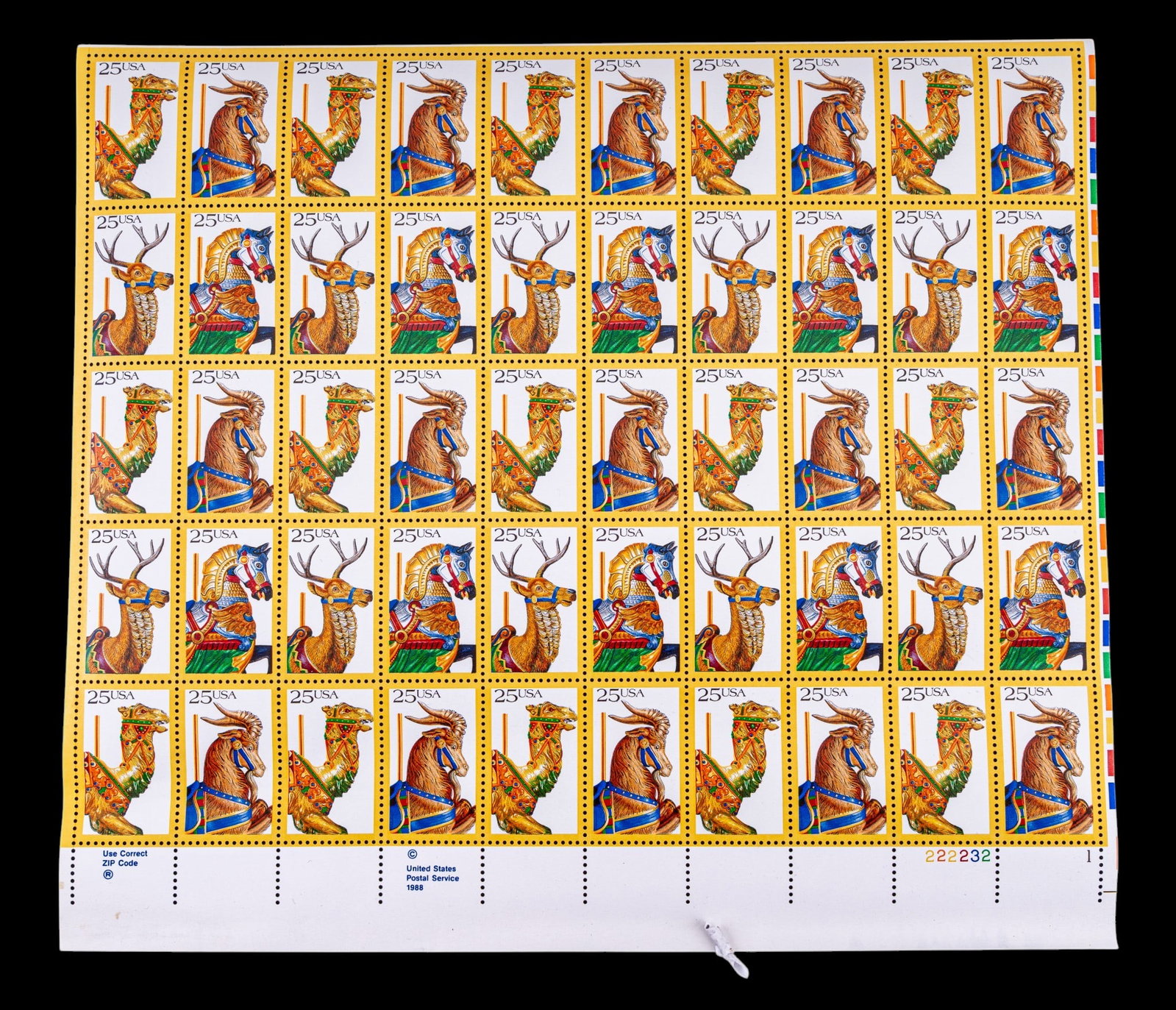 Collectible U.S. Postage Sheets - 3