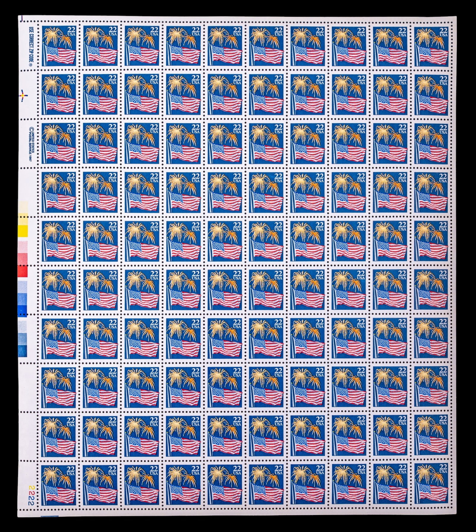 Collectible U.S. Postage Sheets - 5