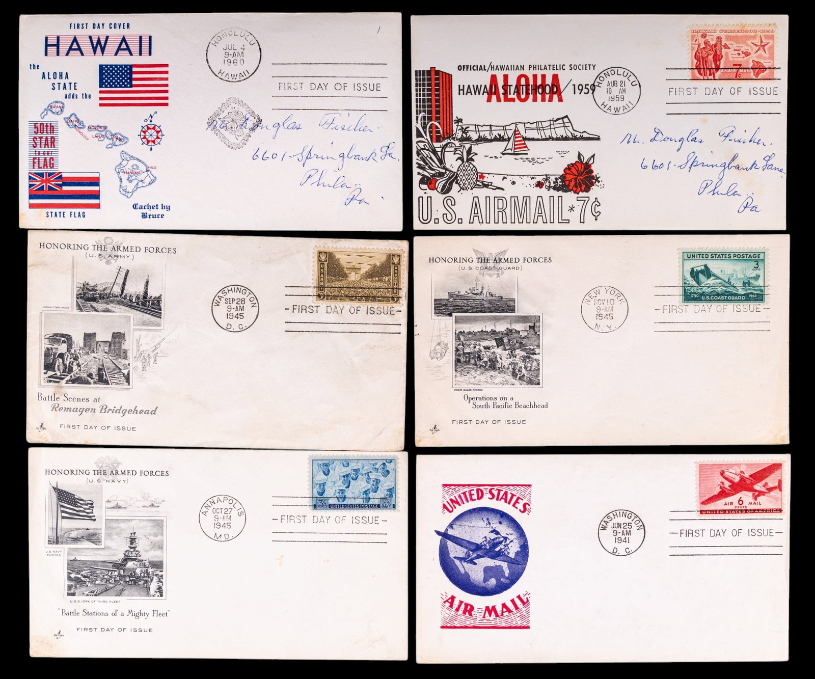 Early U.S. Postage - 2